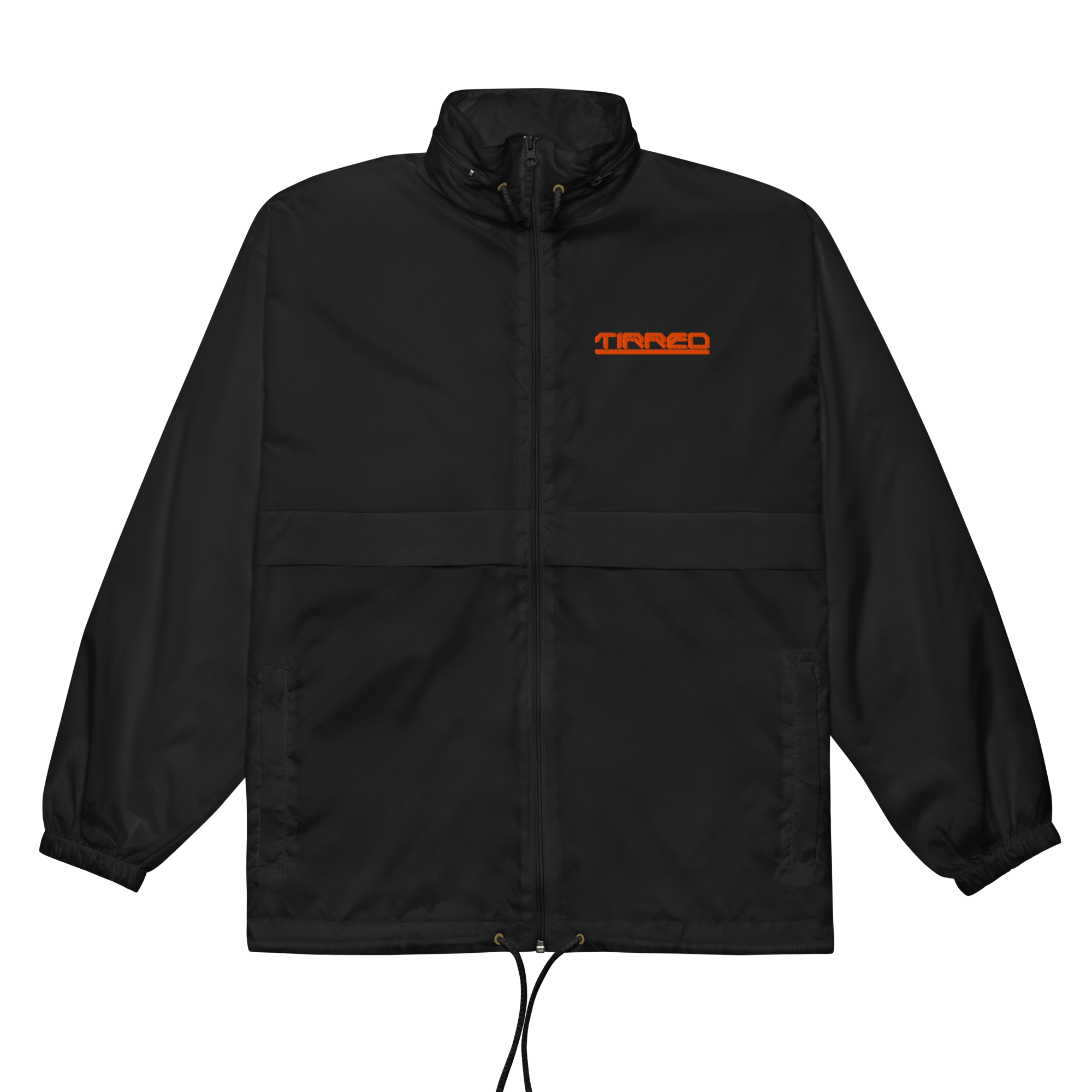 basic-unisex-windbreaker-black-front-69323f9741c89.png
