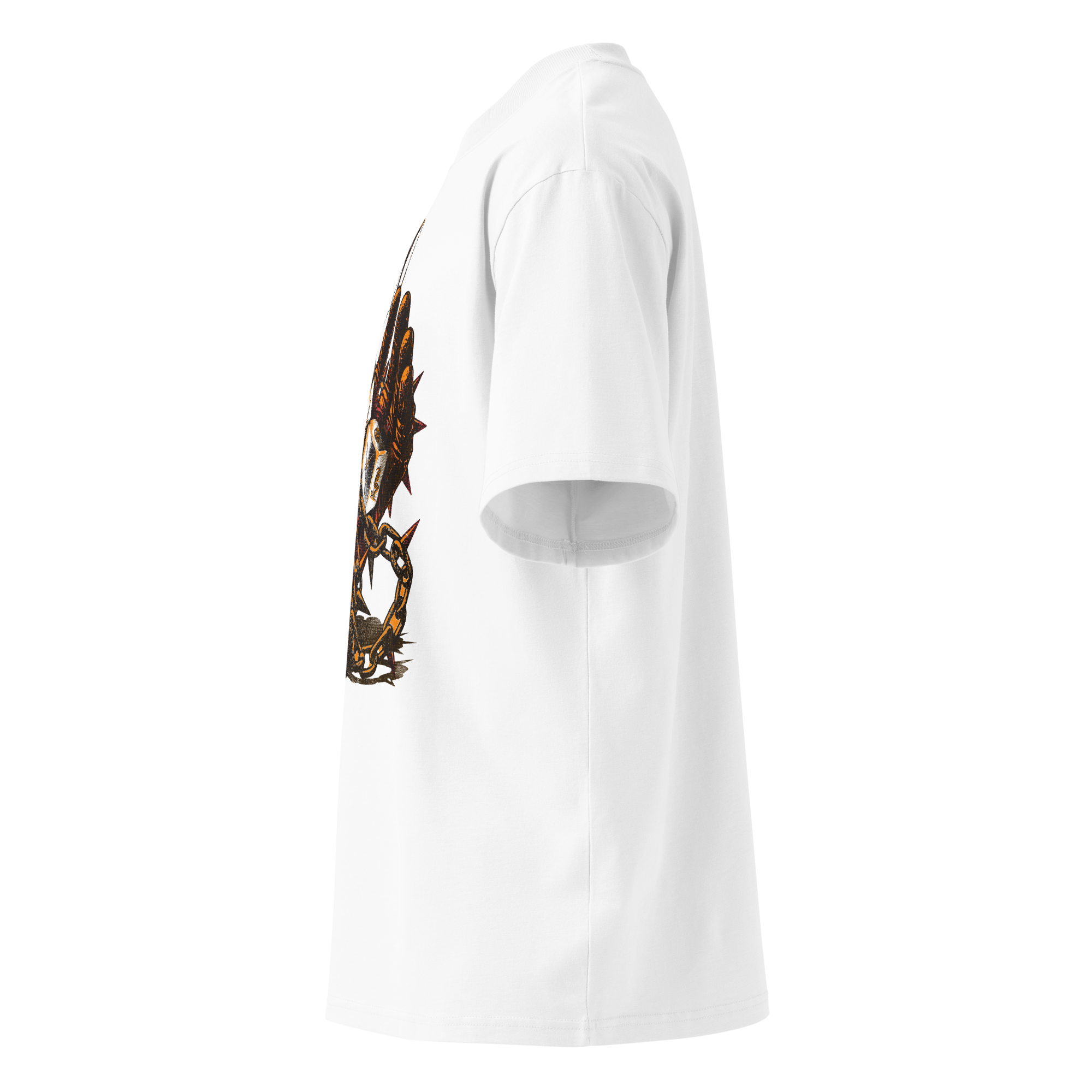 unisex-organic-oversized-high-neck-t-shirt-white-left-6938634963a45.png