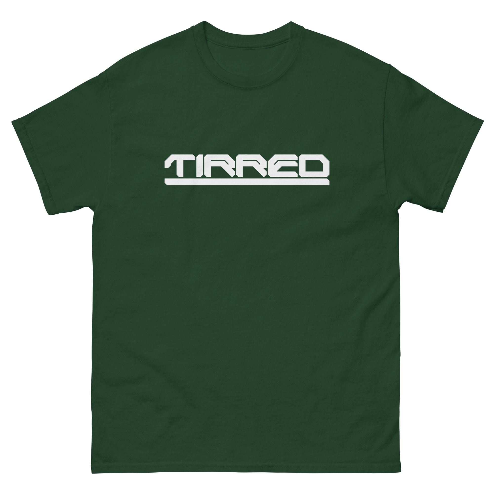 unisex-classic-tee-forest-green-front-69692c7bbe87b.png