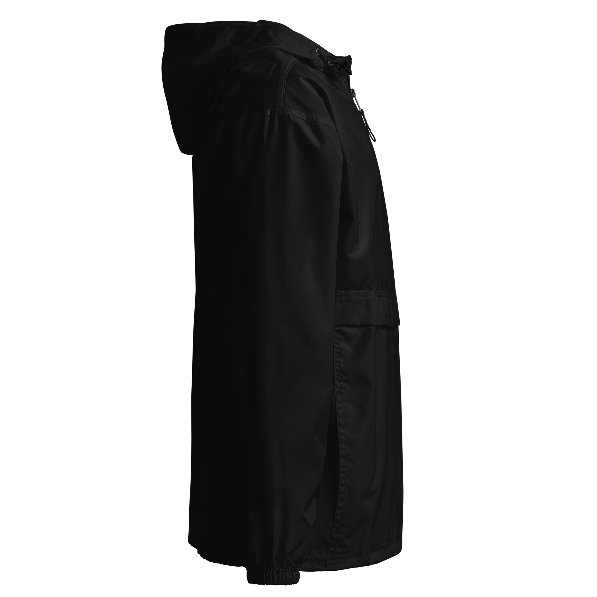 unisex-champion-packable-anorak-black-right-69d416e76f45a.png