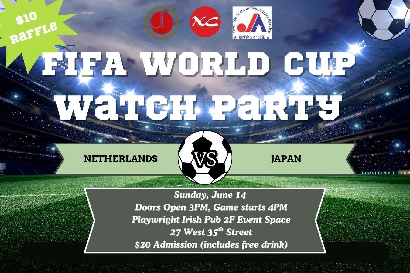 Cheer on Samurai Blue in NYC