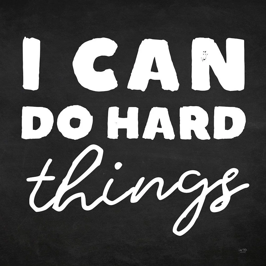 This week's affirmation: I can do hard things!

Although you may not feel like it
You may not want to
Know that you can!

#affirmations#mentalhealth#december #acknowledgeu