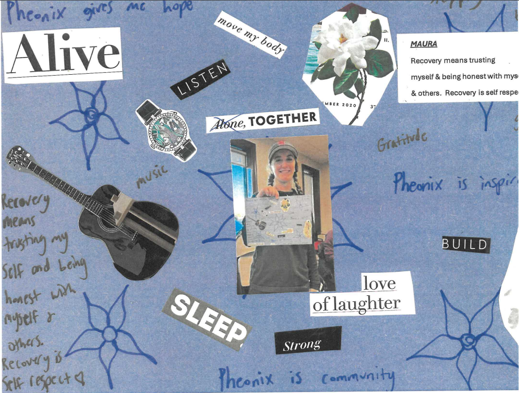 Recovery collage