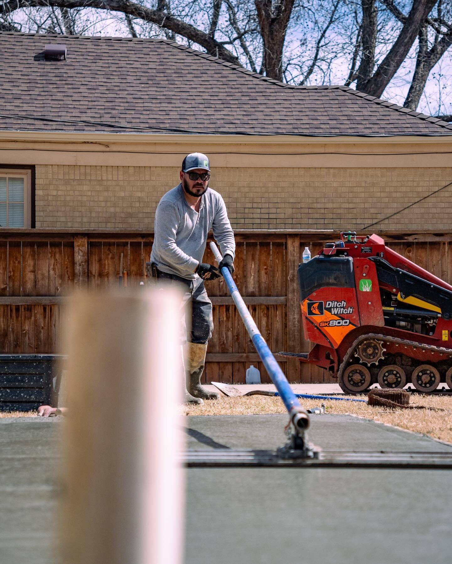 We&rsquo;re diving into an epic backyard makeover, and guess what? We&rsquo;re starting with the basics - pouring that concrete! 

But that&rsquo;s just the beginning! We&rsquo;ve got some amazing plans in the works to transform your outdoor space in