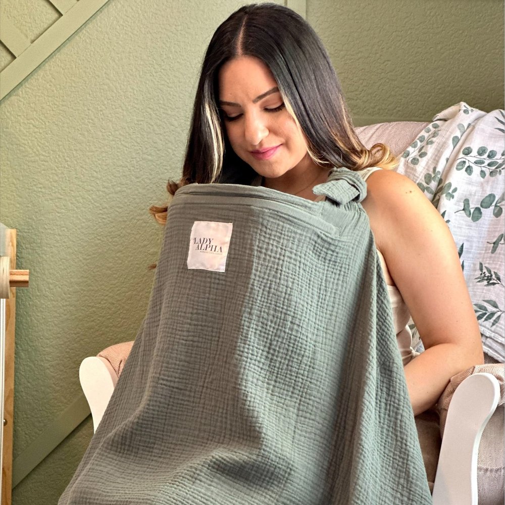 Nursing Cover ONLY (does NOT include fan) — As Seen On Shark Tank - Lady  Alpha -The Nursing Cool Cover
