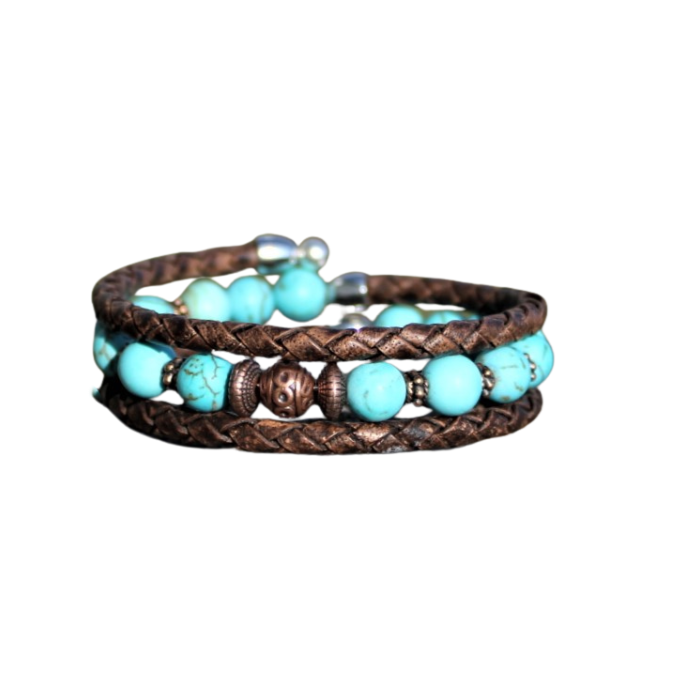 Designer Leather Bracelet for men & women – antrikshgandhi