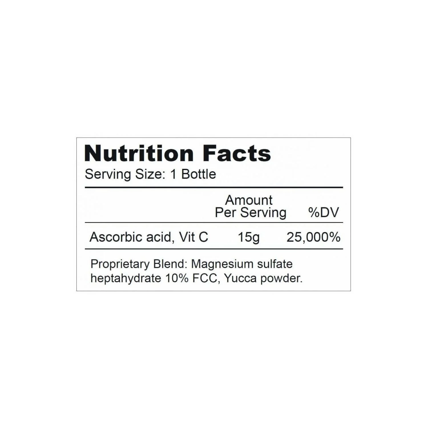 Nutritional information regarding Youngevity's LiverPure Pure Lemon Juice supplement for Canadians.