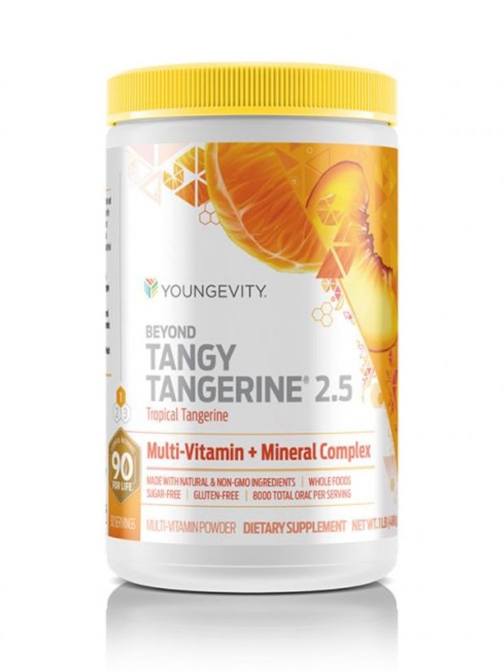 Youngevity Beyond Tangy Tangerine 2.0 – 120 Tablets (6-Pack) – Complete Multivitamin