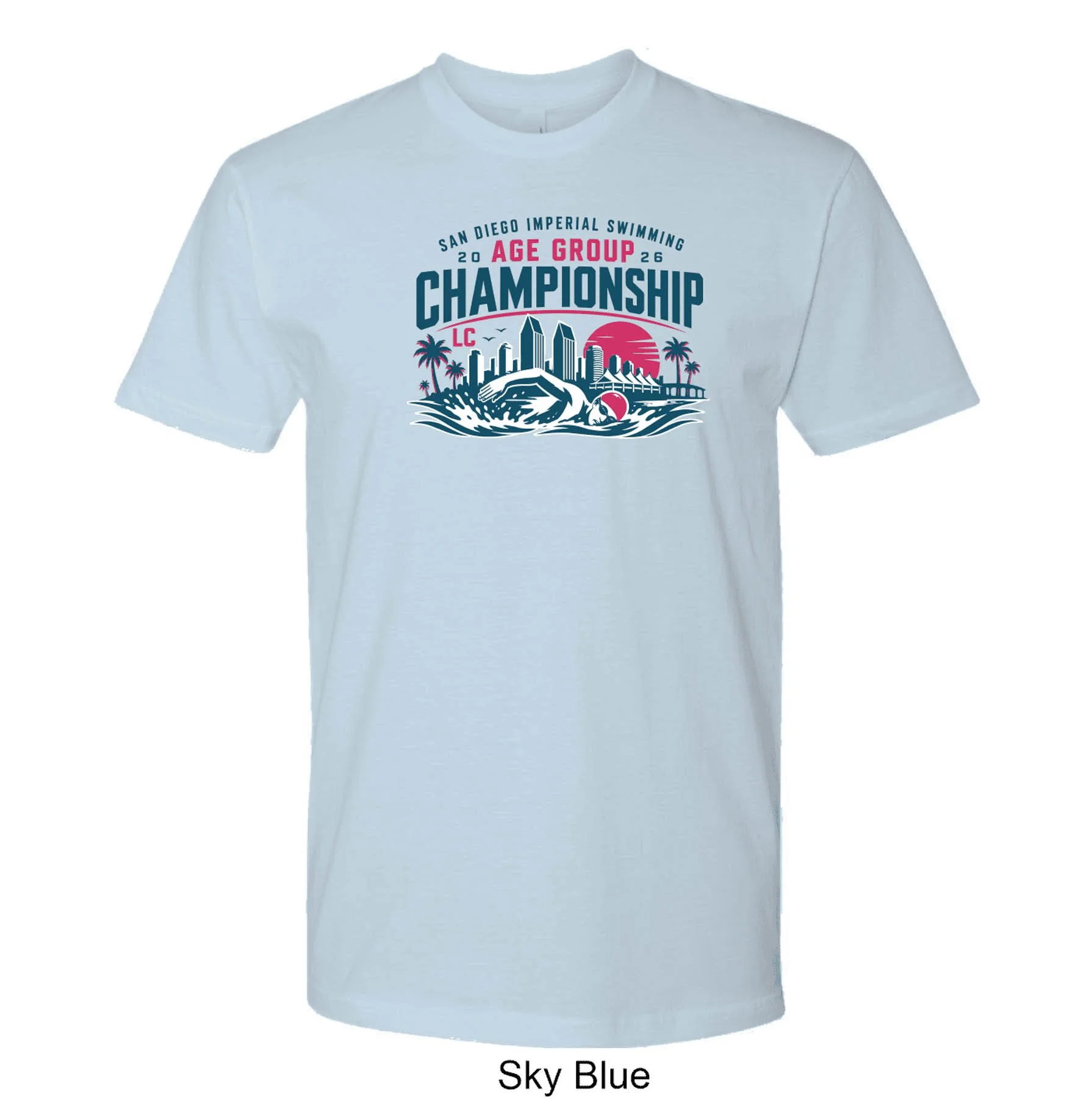 2026 LC Age Group Championship Solid Color Cotton T-Shirt