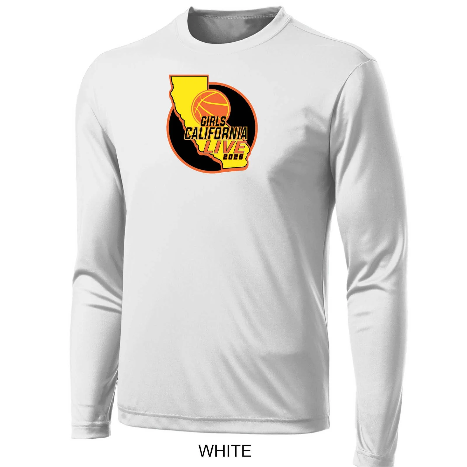 2026 Girls California Live 26 Dry-Fit Long Sleeve