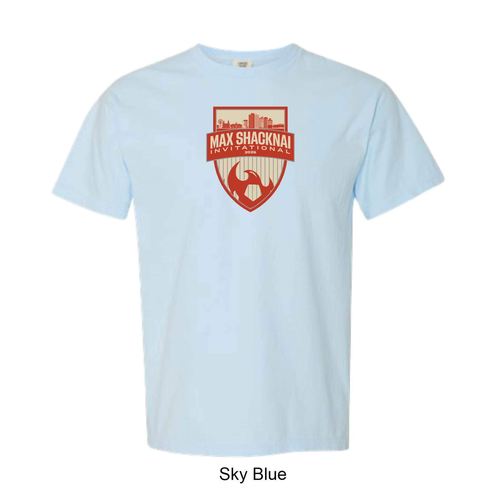 2026 Max Shacknai Invitational Solid Color Cotton T-Shirt