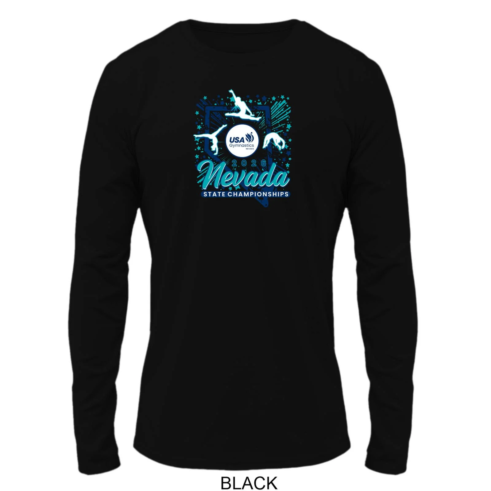 2026 Nevada State Championships Solid Color Cotton Long Sleeve