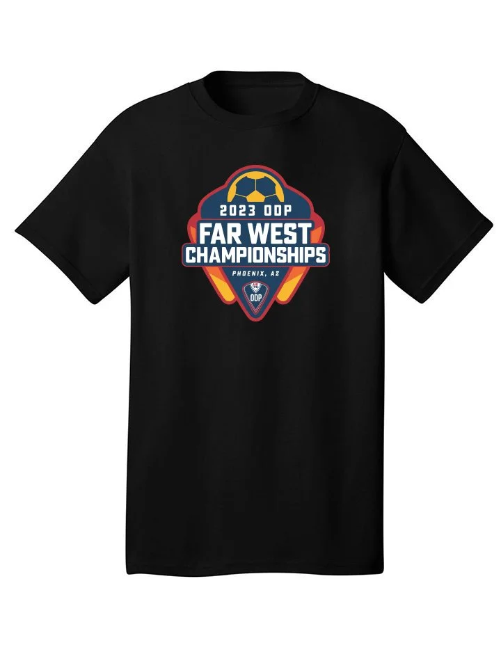 Far West Championship 2023 Solid Color Cotton TShirt — Apparel Republic