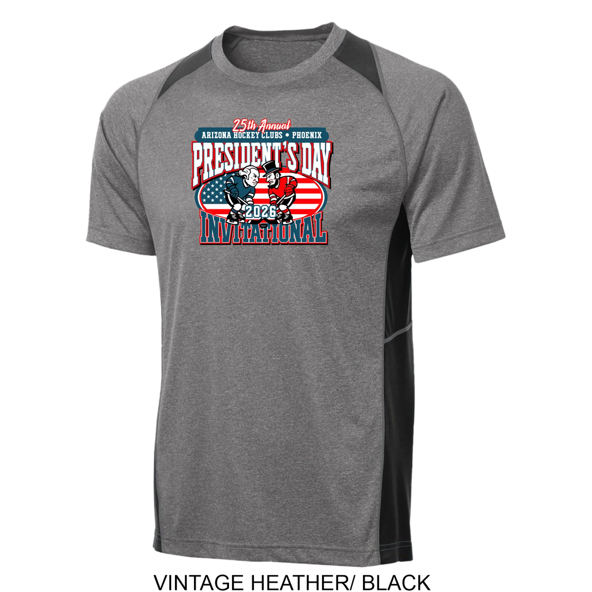 2026 Phoenix President's Day Invitational Color Block T-Shirt