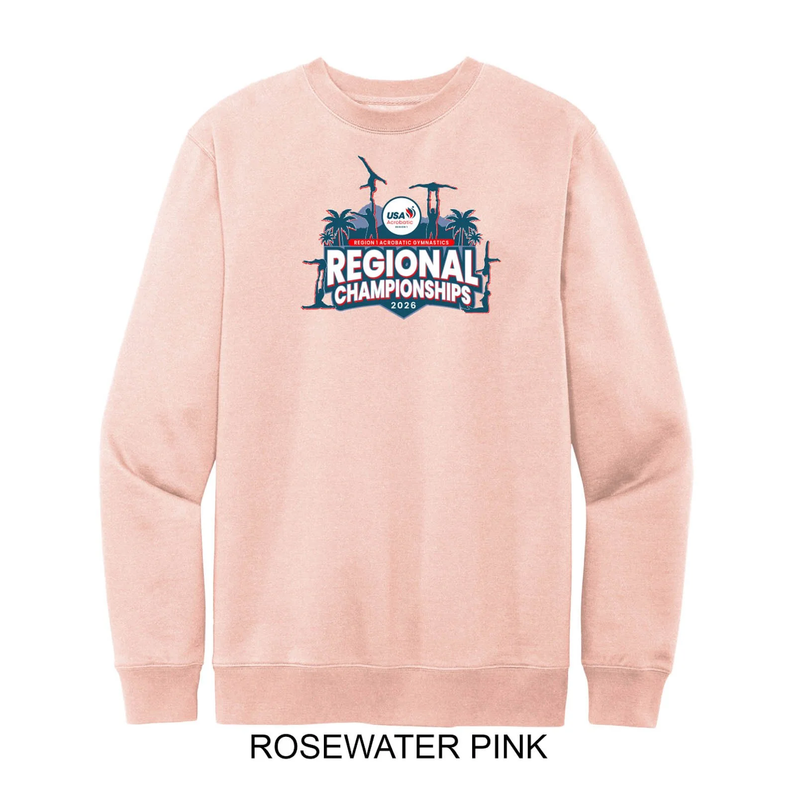 2026 Region 1 Acrobatic Gymnastics Regional Championships Crewneck