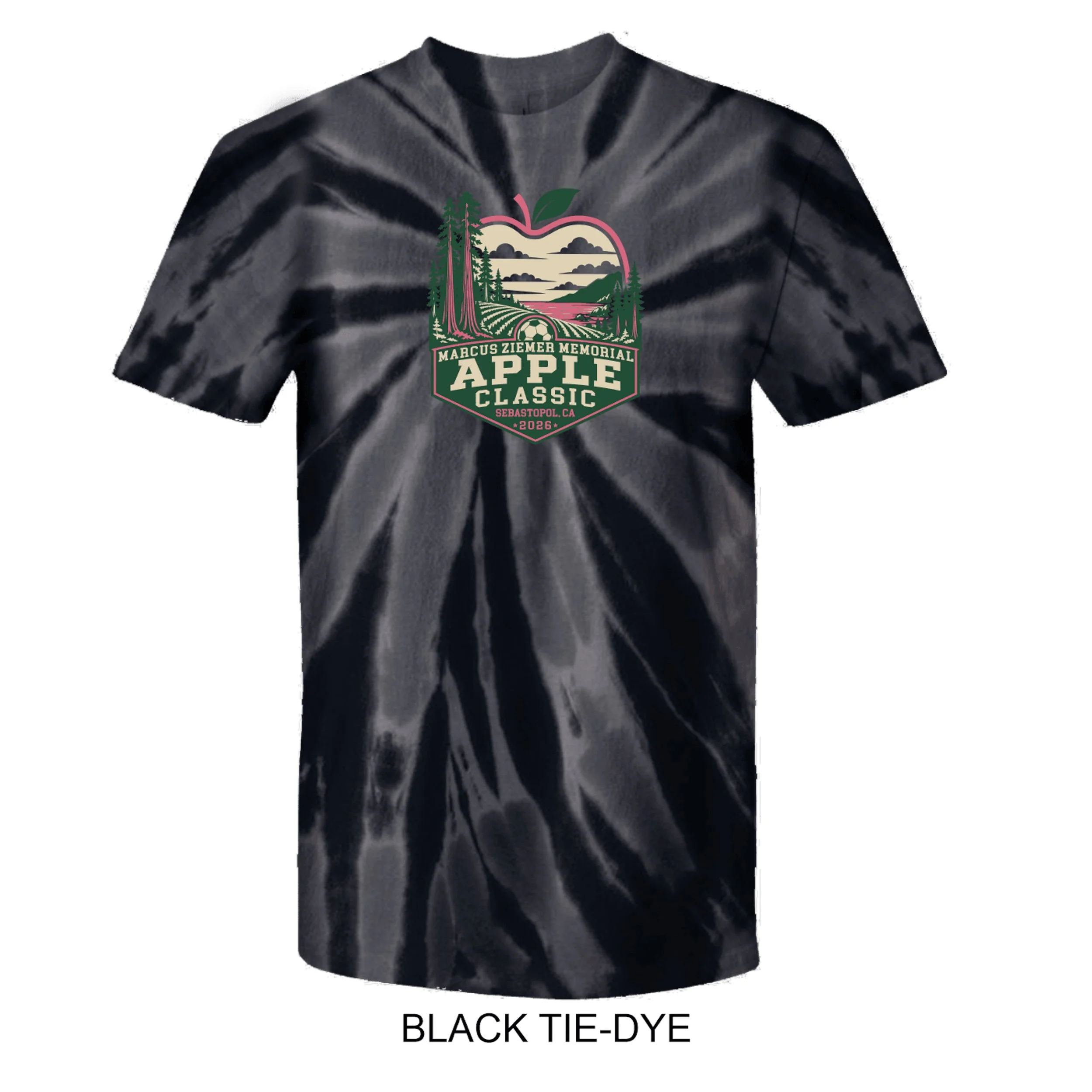 2026 Apple Classic Tie Dye T-Shirt