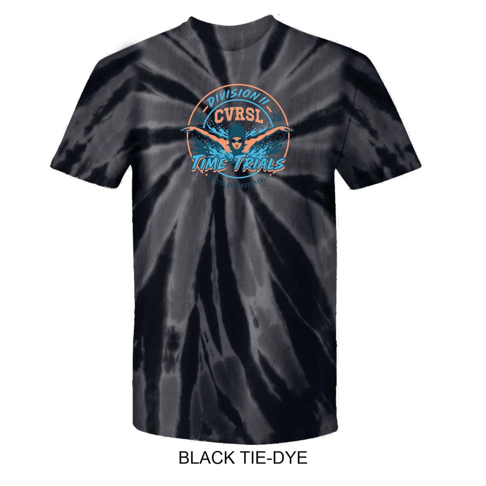 2026 CVRSL Time Trials Division II Hosted by Sanger Seals Tie Dye T-Shirt