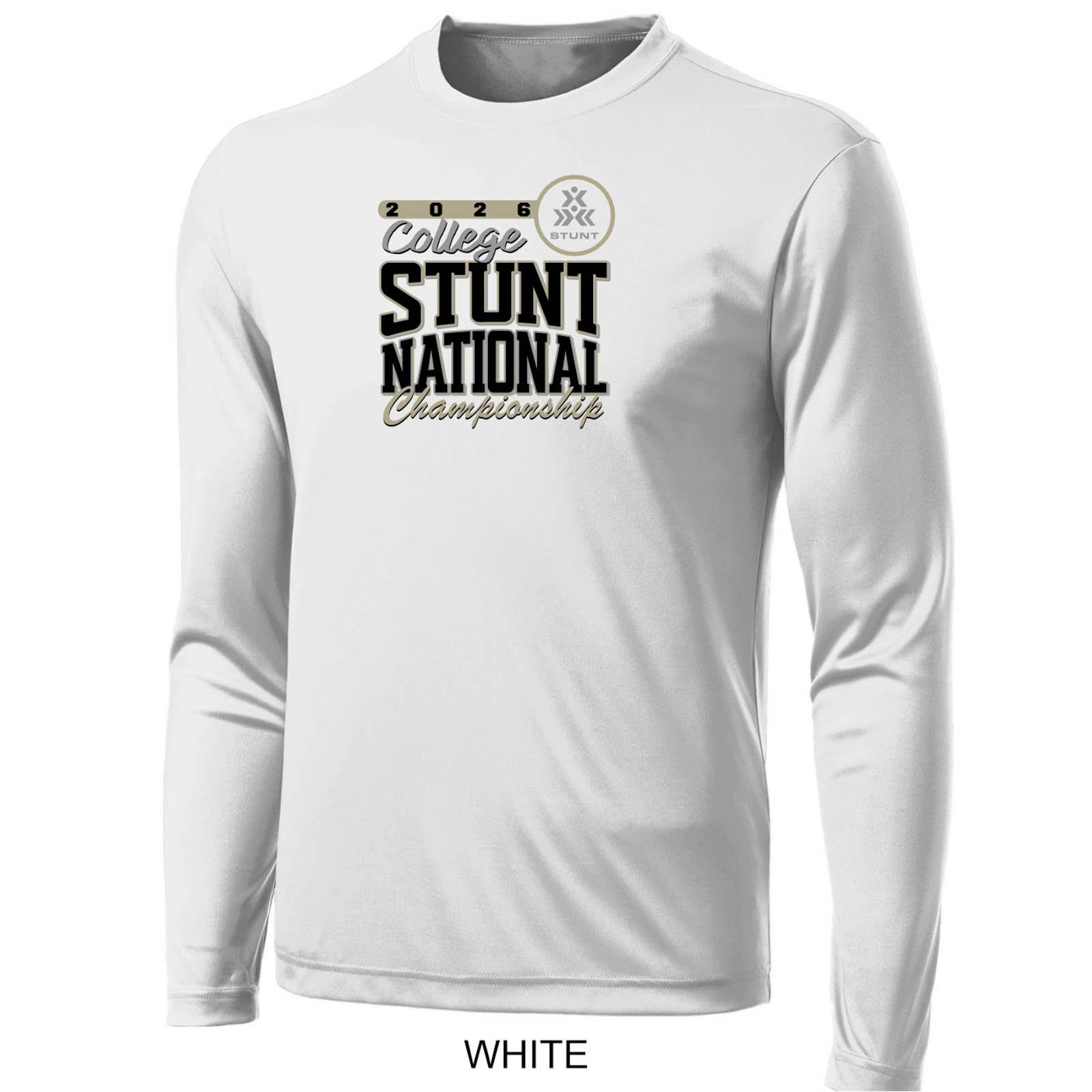 2026 College STUNT National Championship Dry-Fit Long Sleeve