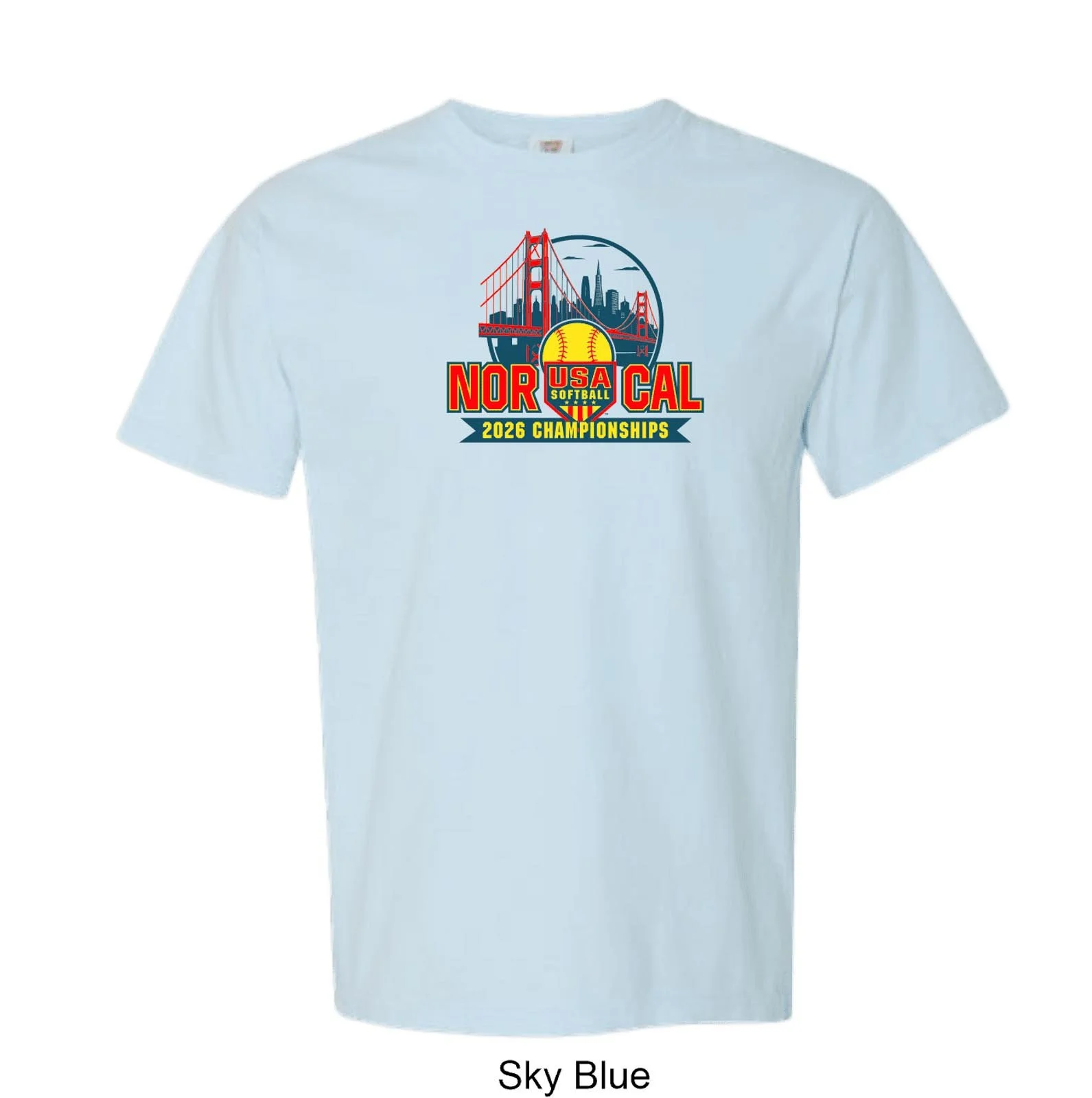 2026 NorCal Championships Solid Color Cotton T-Shirt