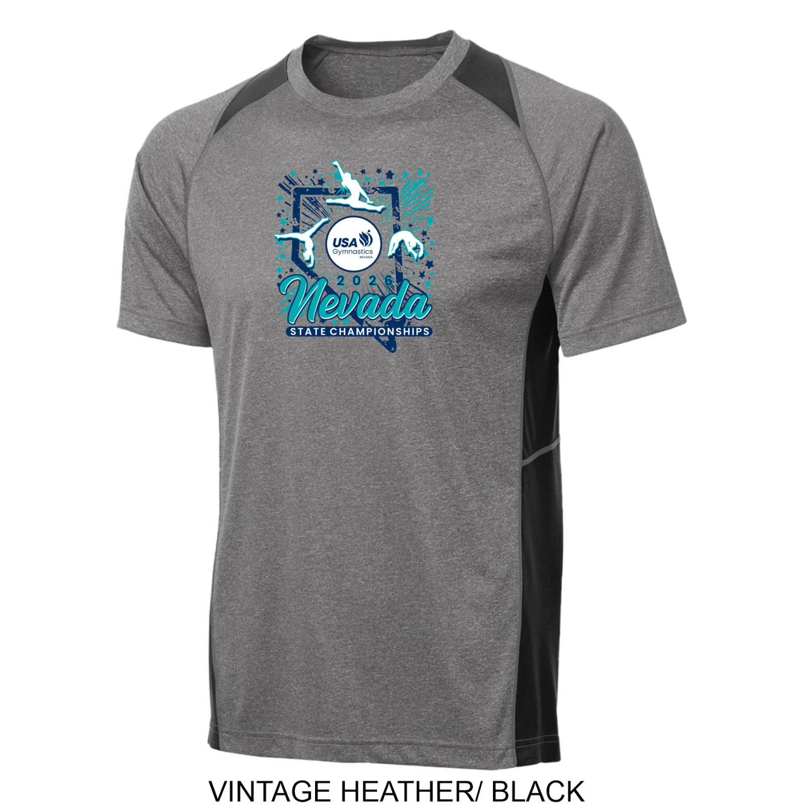 2026 Nevada State Championships Color Block T-Shirt