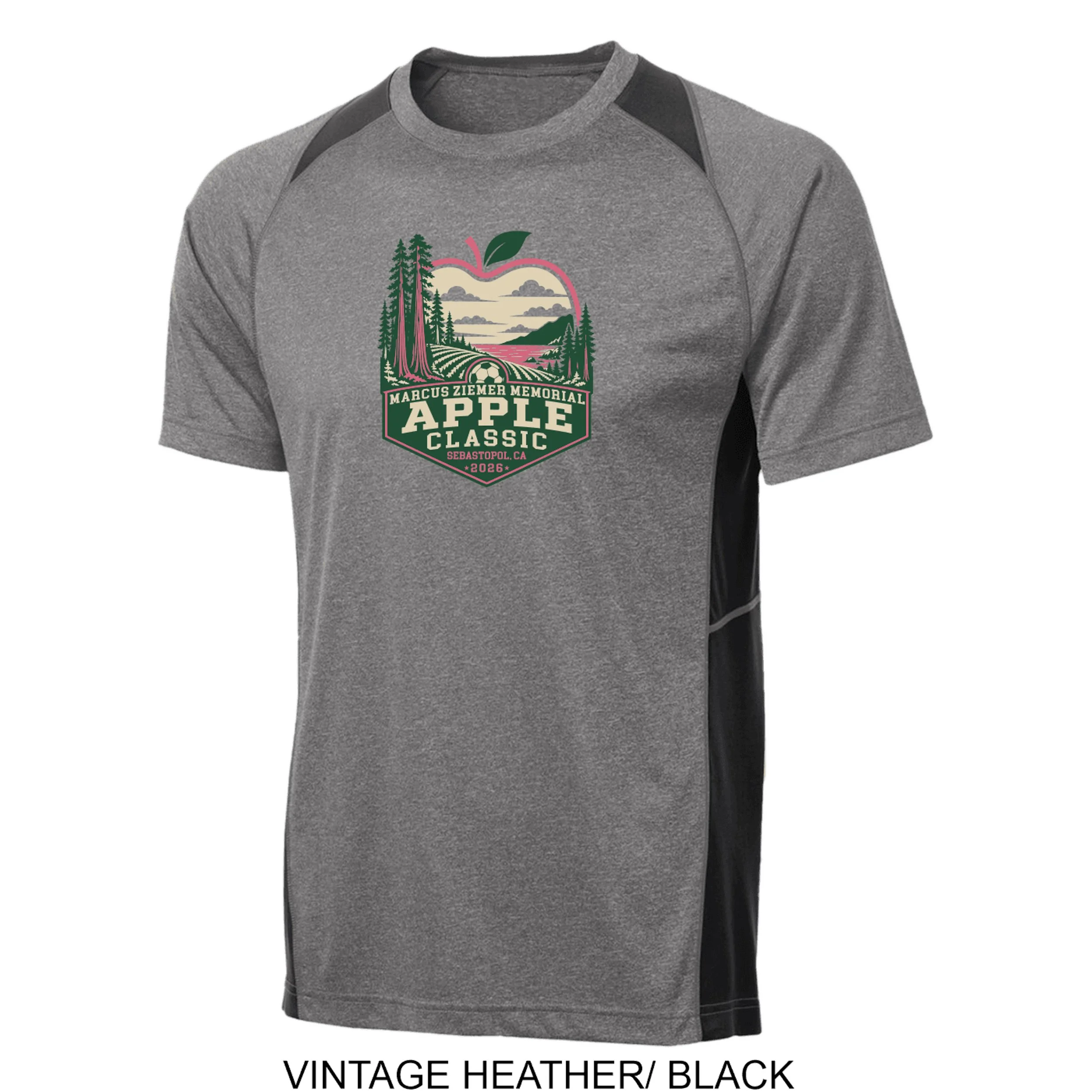 2026 Apple Classic Color Block T-Shirt