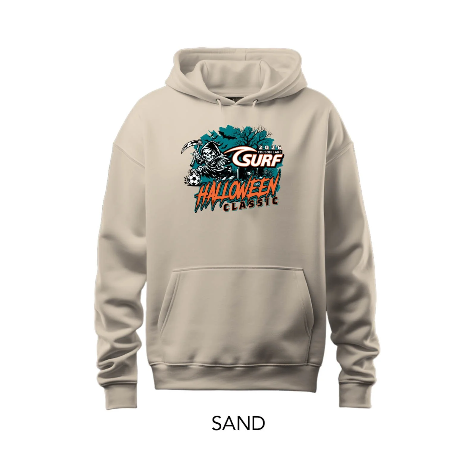 2026 Halloween Classic Solid Color Hooded Sweatshirt