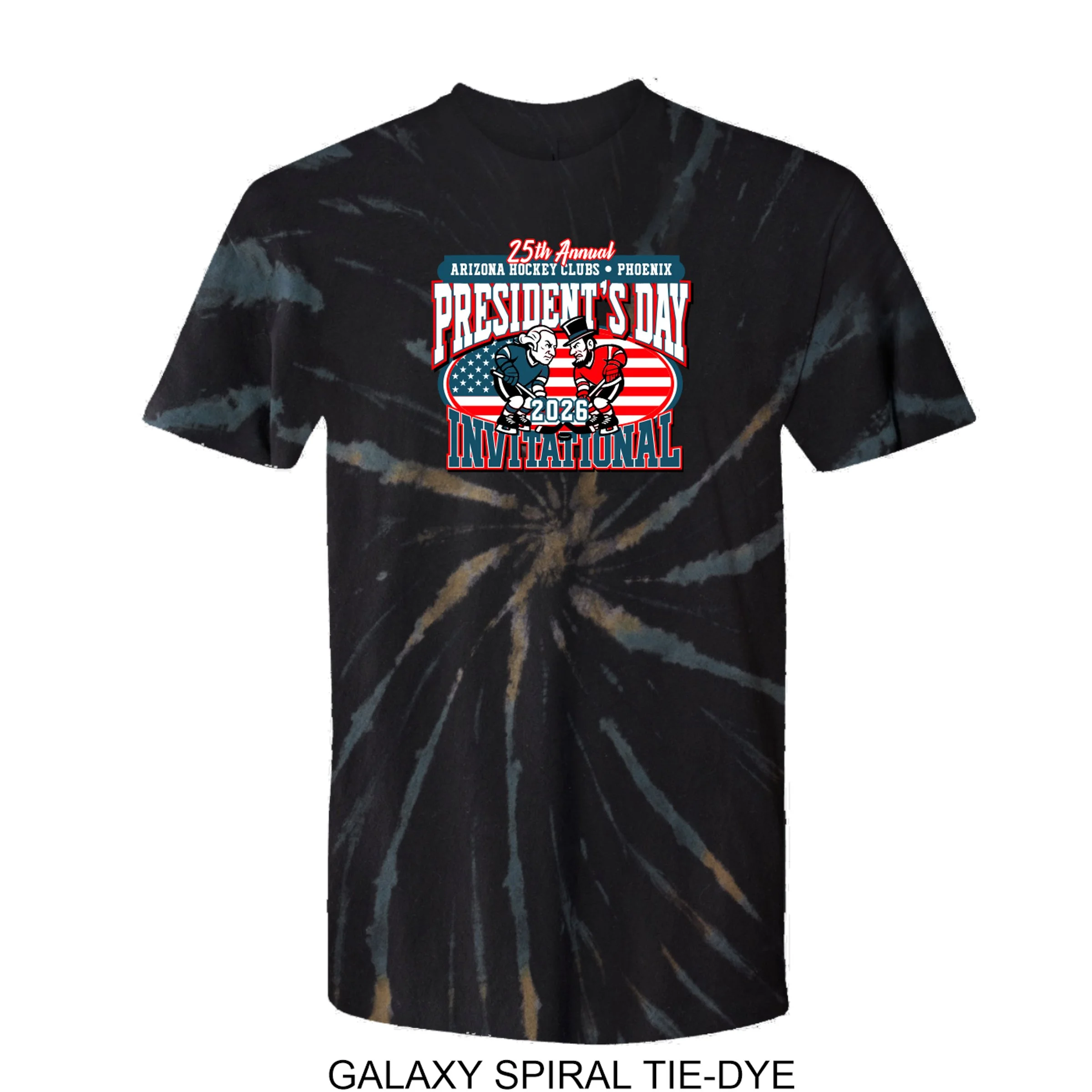 2026 Phoenix President's Day Invitational Tie Dye T-Shirt