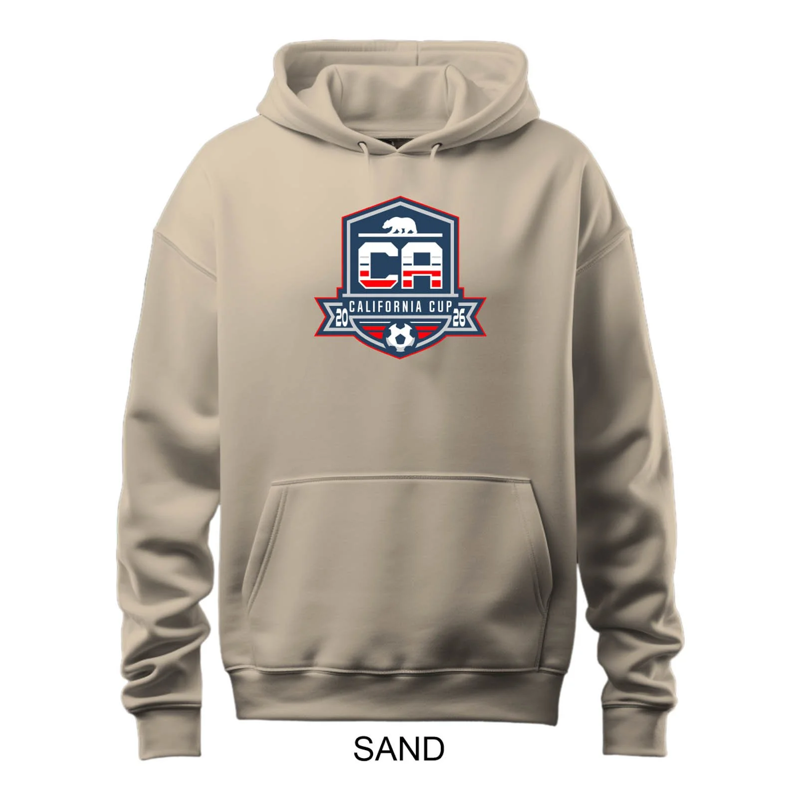 2026 CA Cup Solid Color Hooded Sweatshirt