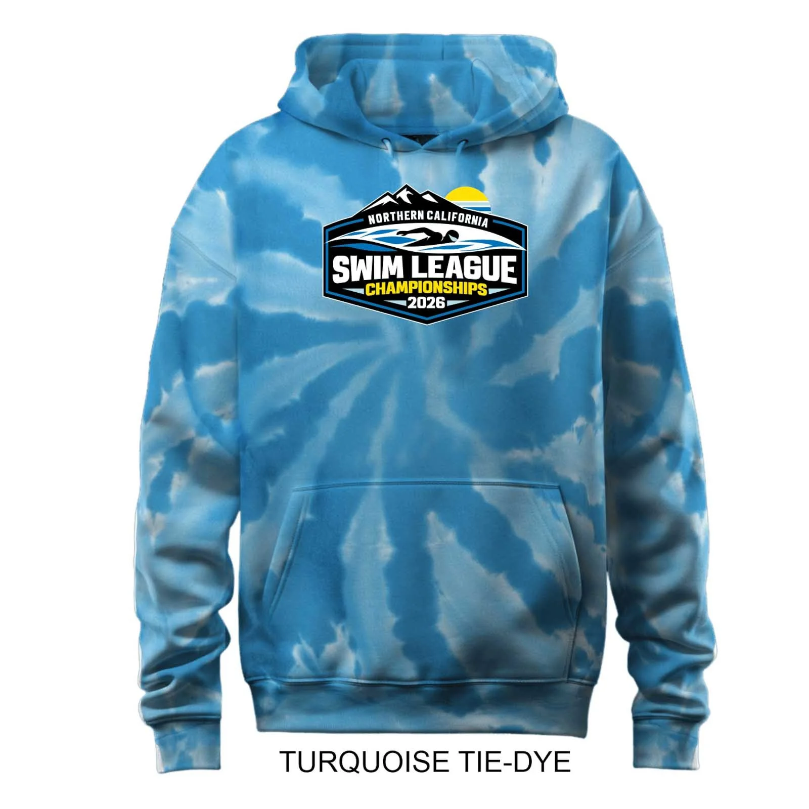 2026 NCSL Championships Tie Dye Hooded Sweatshirt
