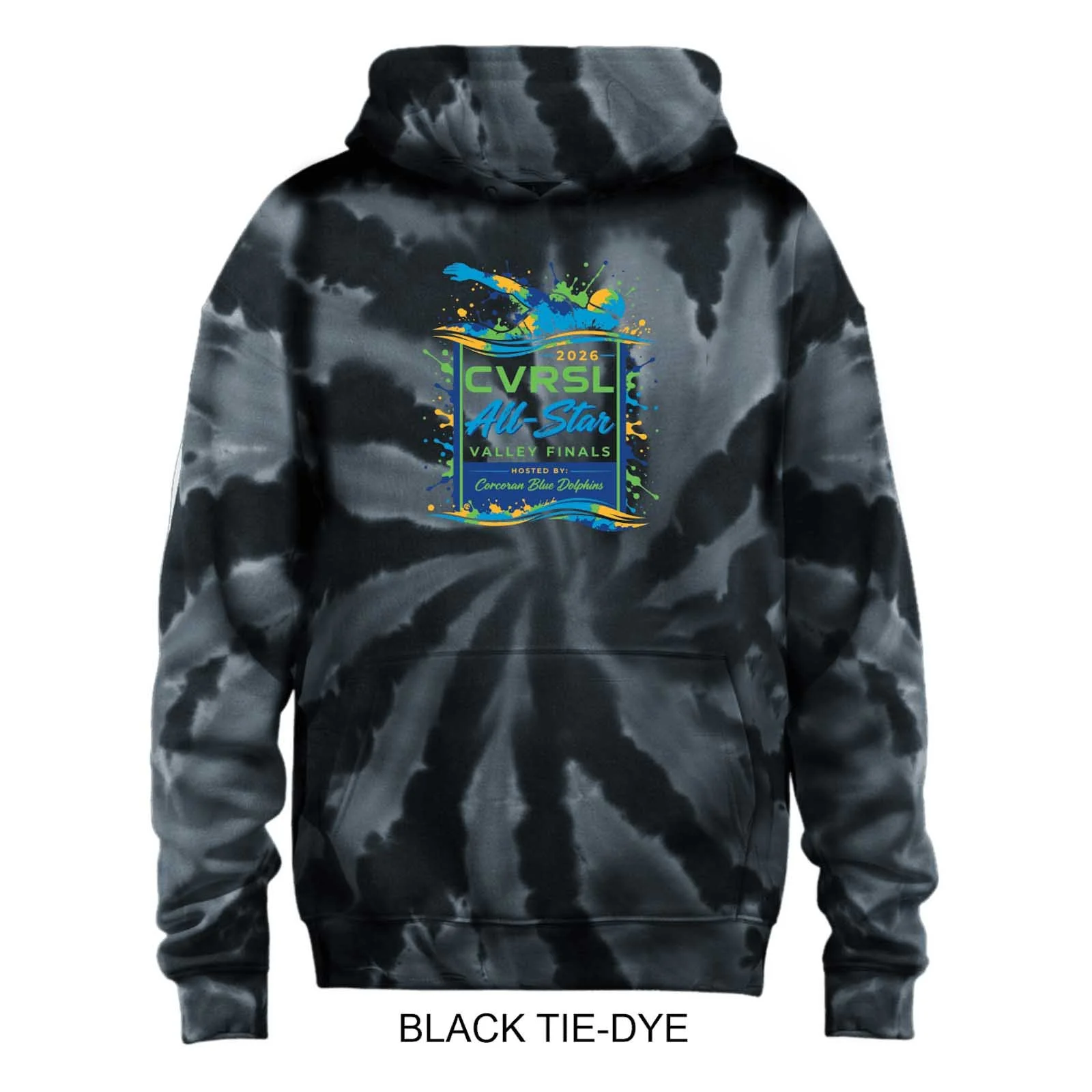 2026 CVRSL All-Star Valley Finals Tie Dye Hooded Sweatshirt