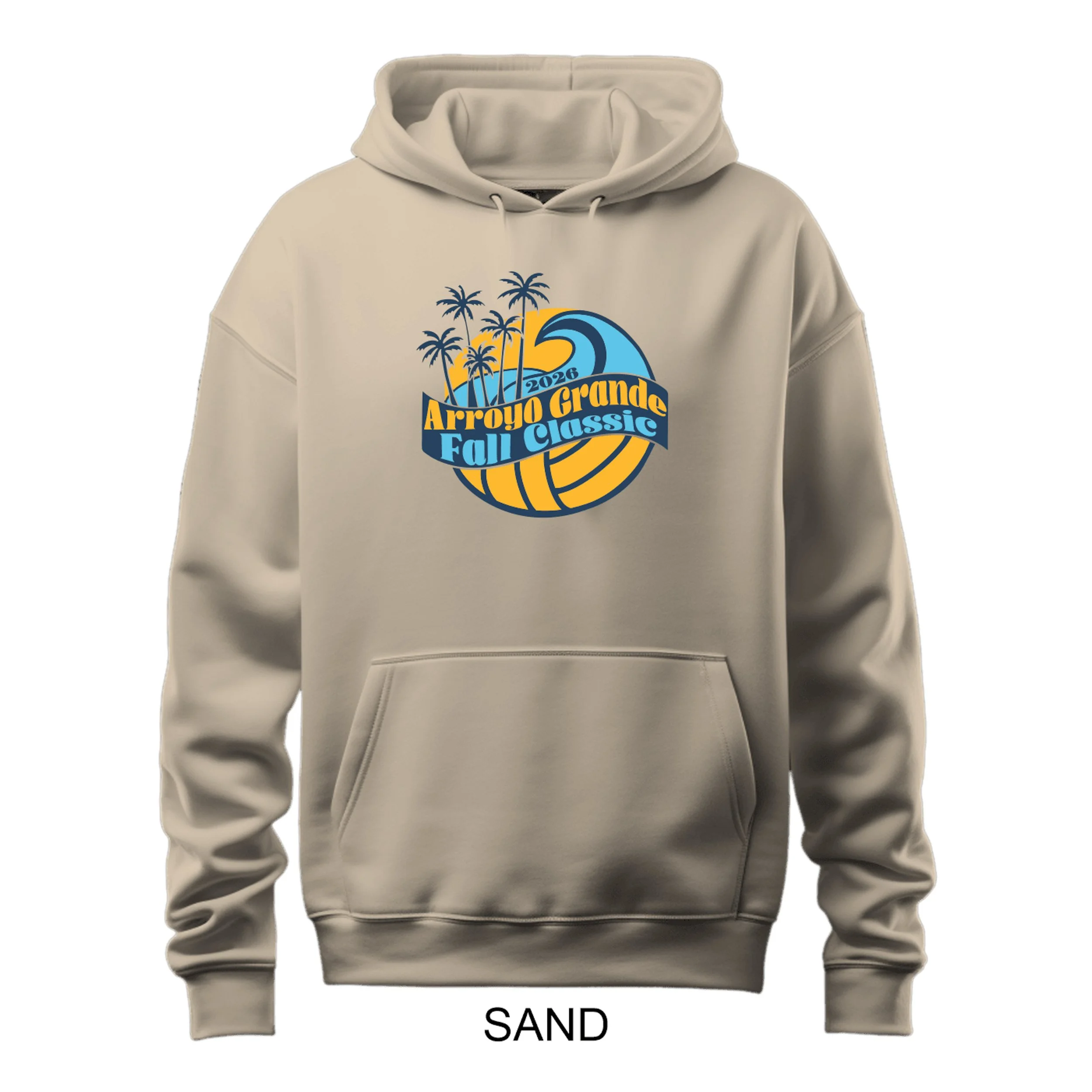 2026 Arroyo Grande Fall Classic Solid Color Hooded Sweatshirt