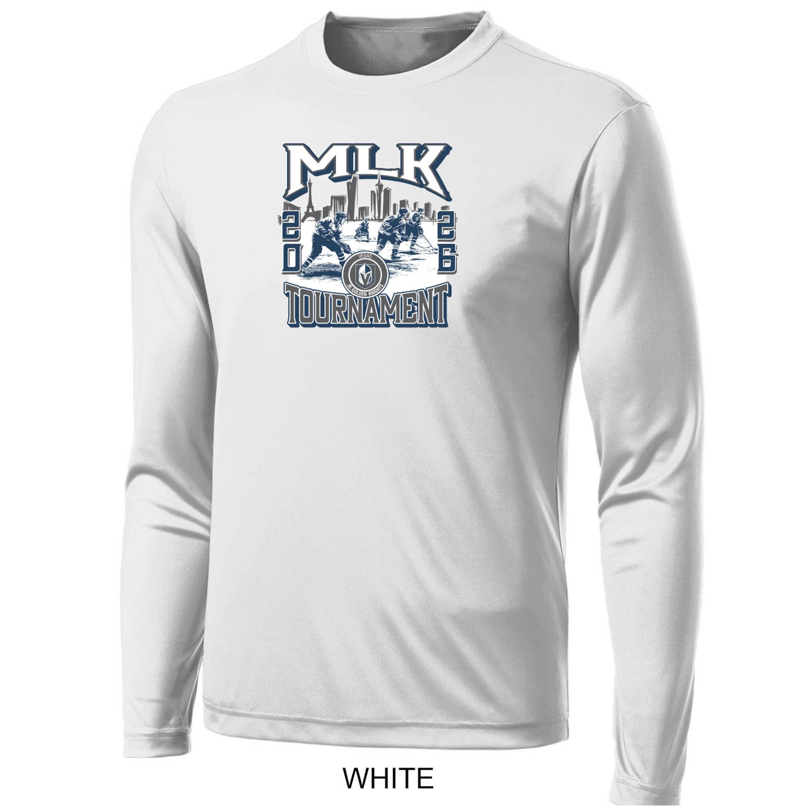 2026 Vegas Jr. Golden Knights MLK Tournament Dry-Fit Long Sleeve