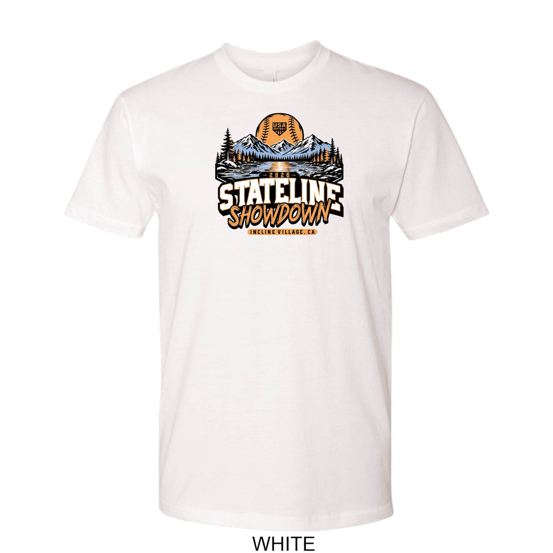 2026 Stateline Showdown Solid Color Cotton T-Shirt
