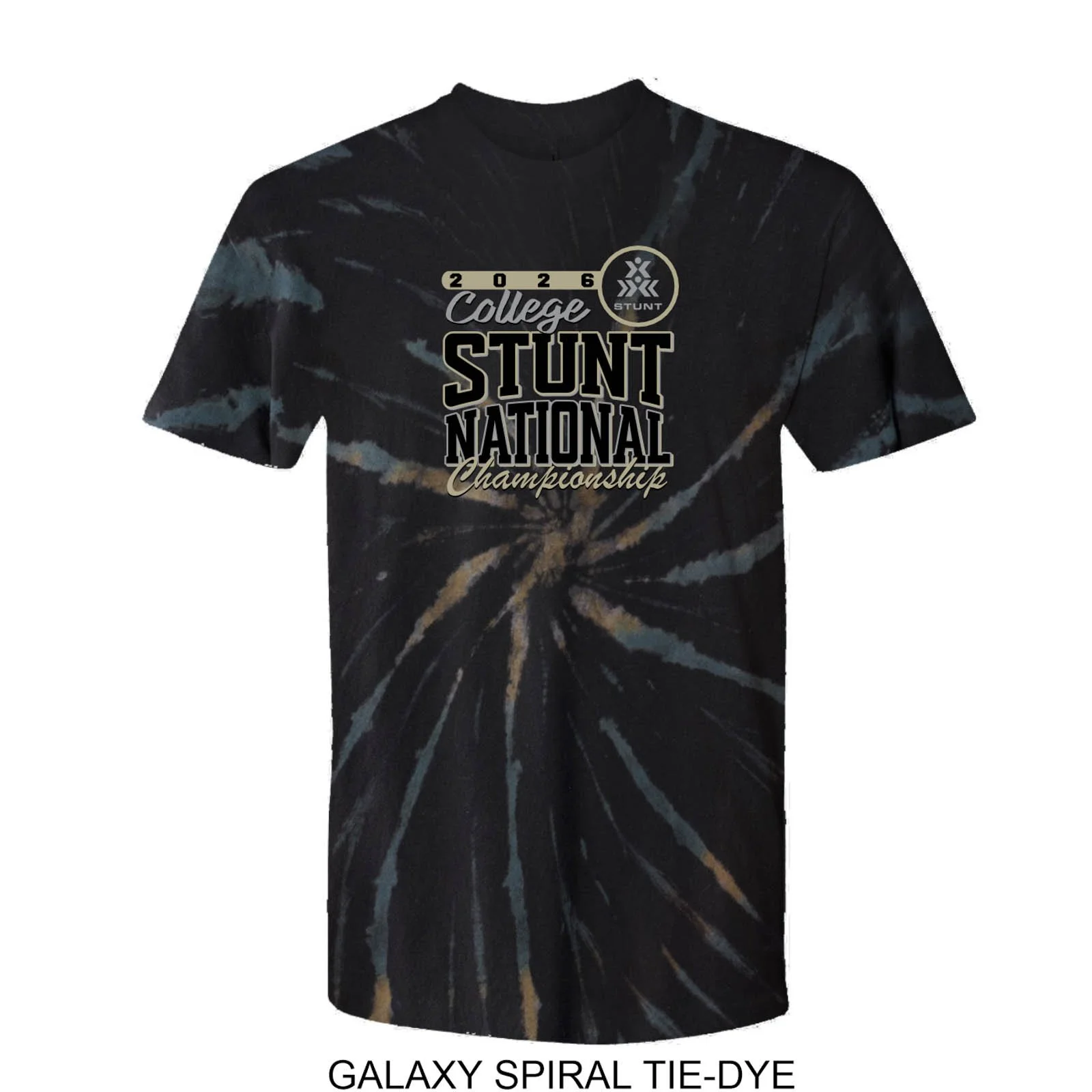 2026 College STUNT National Championship Tie Dye T-Shirt