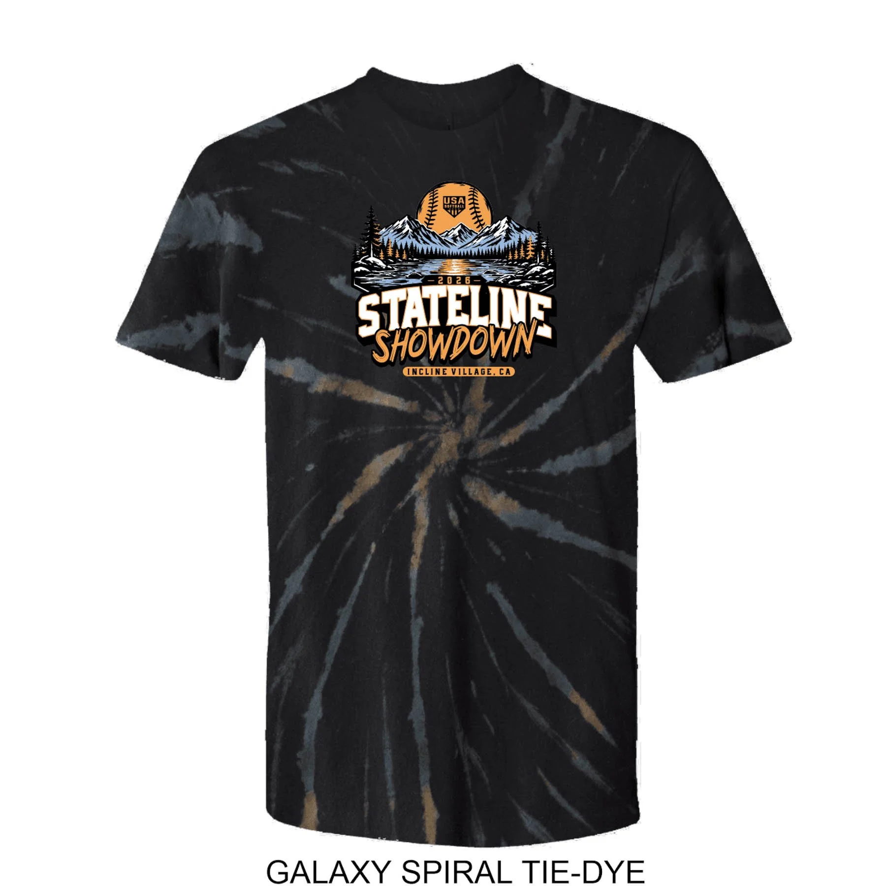 2026 Stateline Showdown Tie Dye T-Shirt