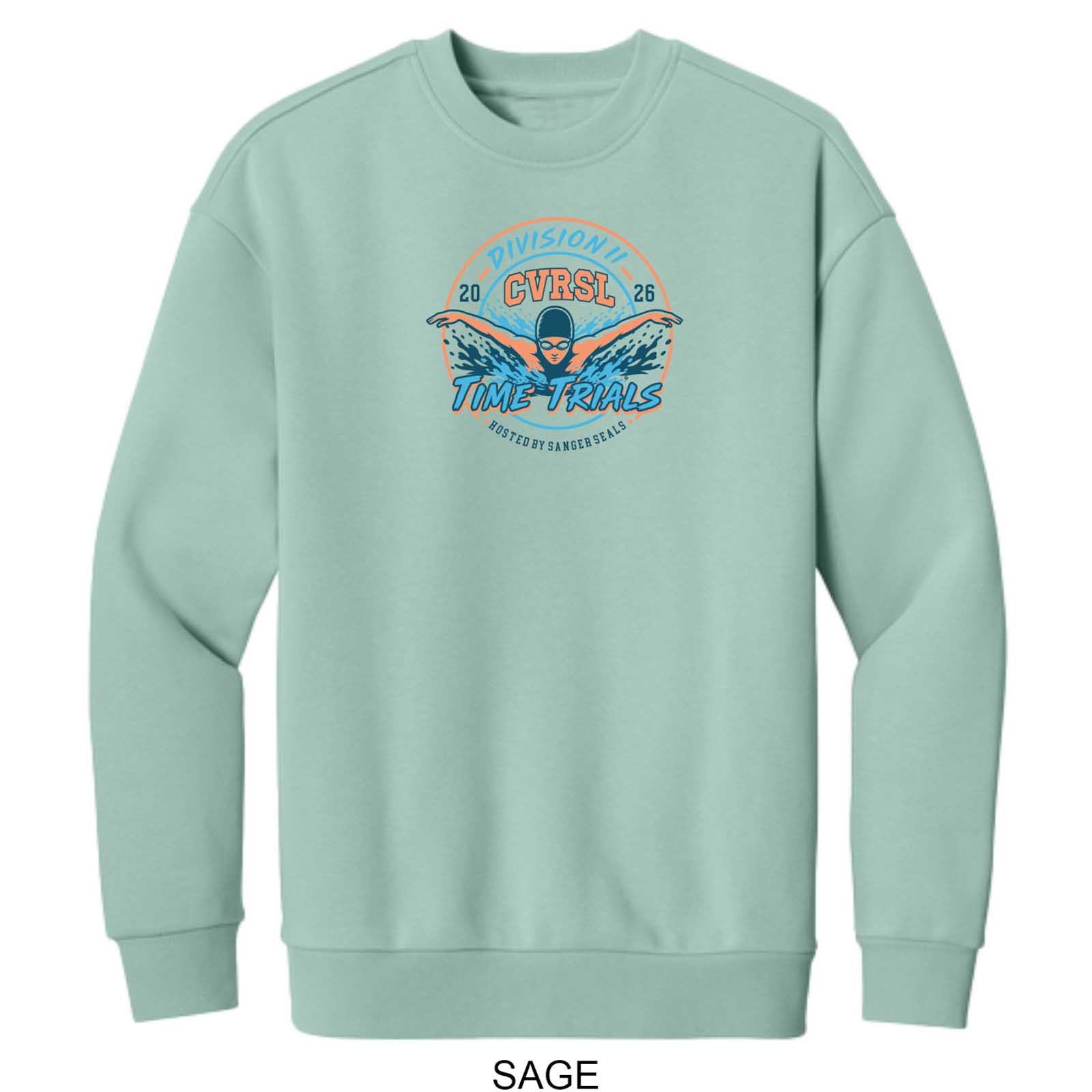 2026 CVRSL Time Trials Division II Hosted by Sanger Seals Crewneck