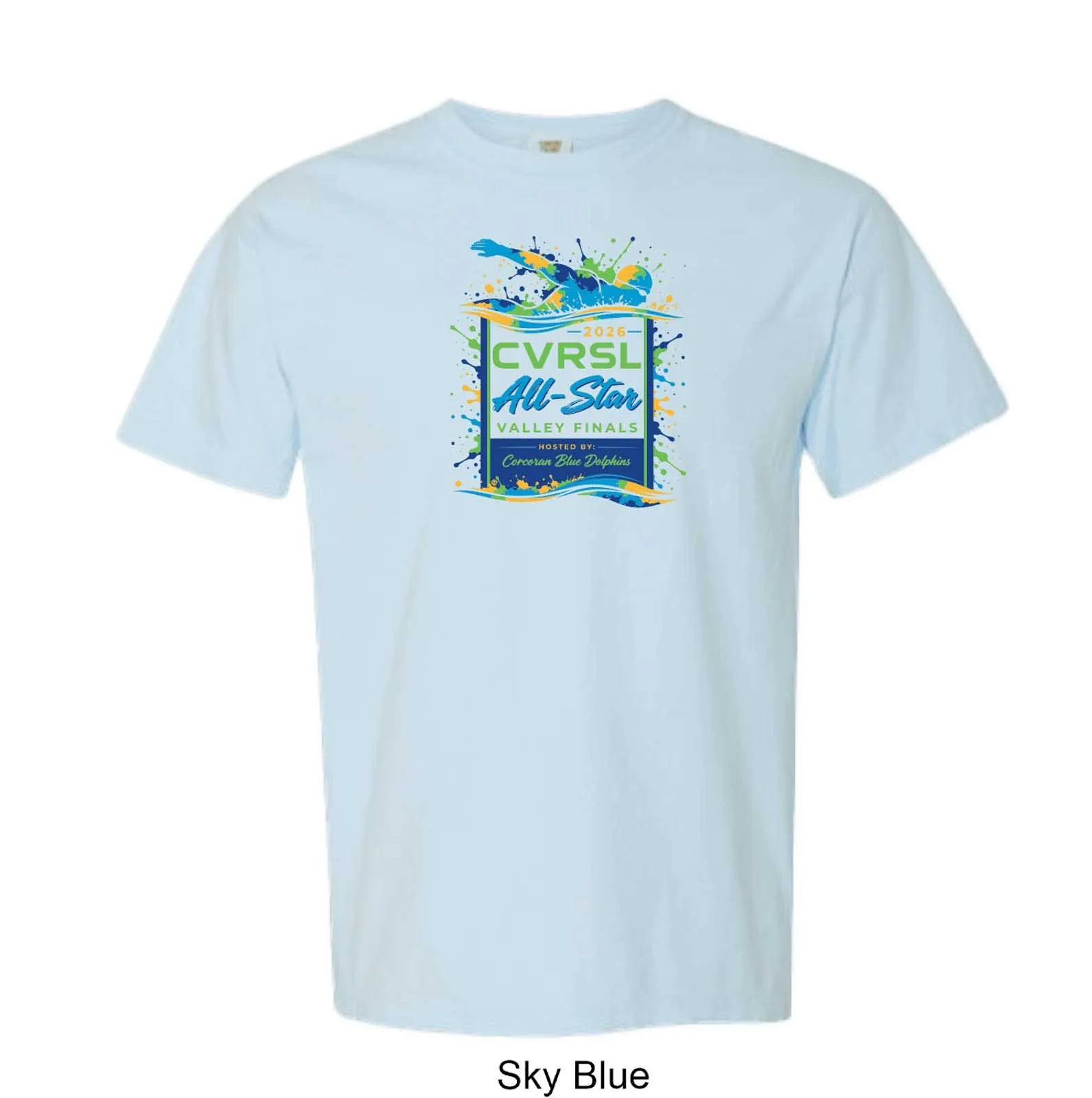 2026 CVRSL All-Star Valley Finals Solid Color Cotton T-Shirt