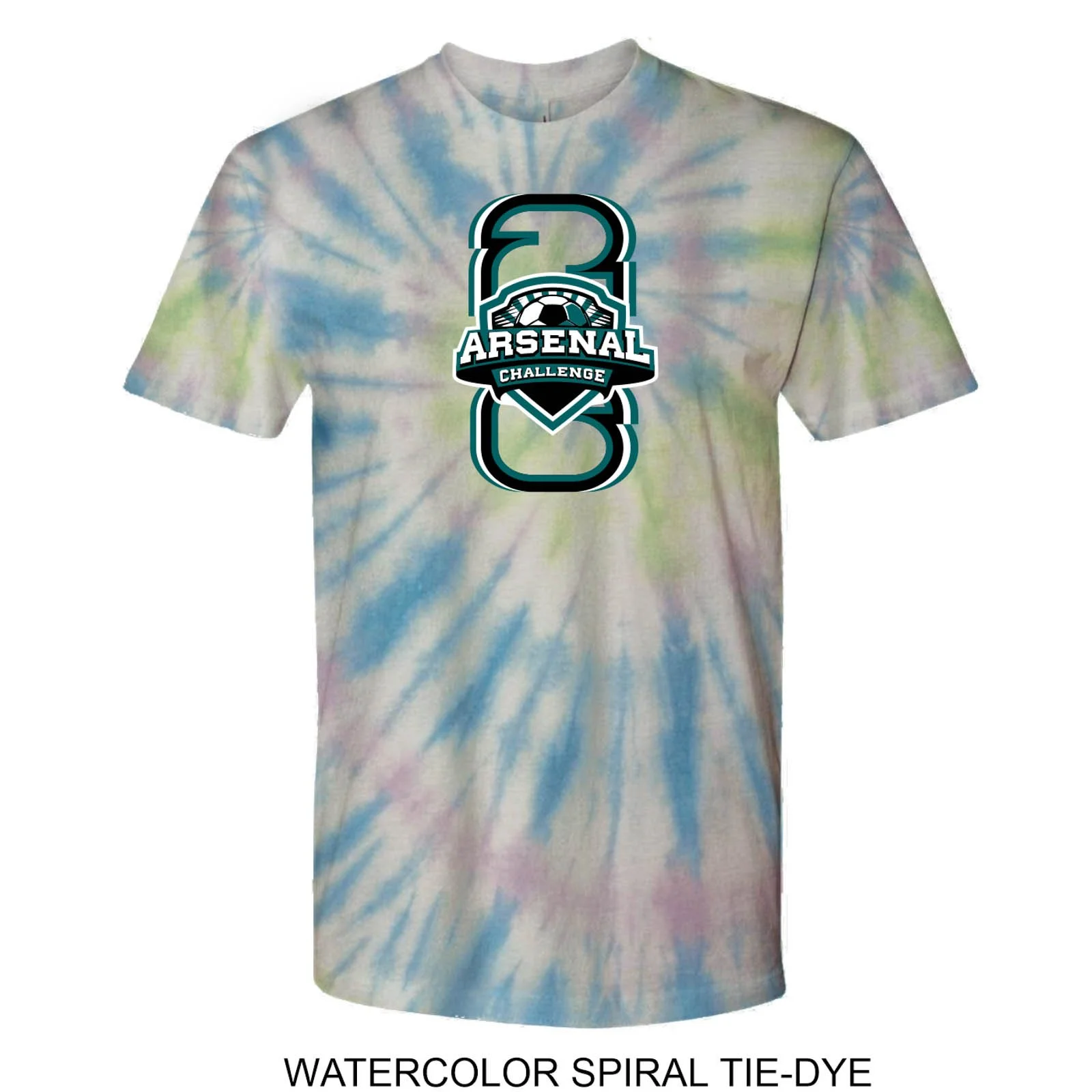 2026 Arsenal Challenge Tie Dye T-Shirt