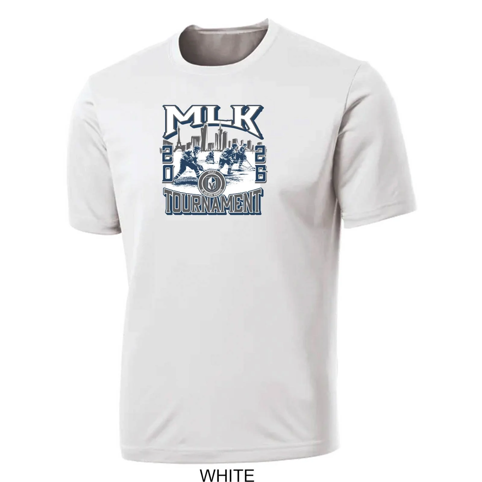 2026 Vegas Jr. Golden Knights MLK Tournament Dry-Fit T-Shirt