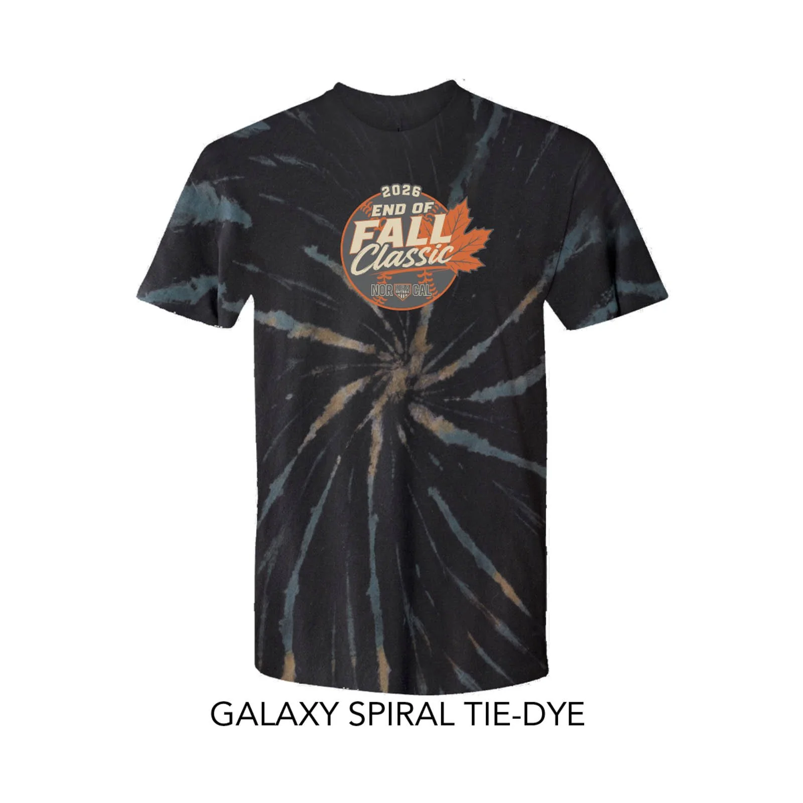 2026 End of Fall Classic Tie Dye T-Shirt