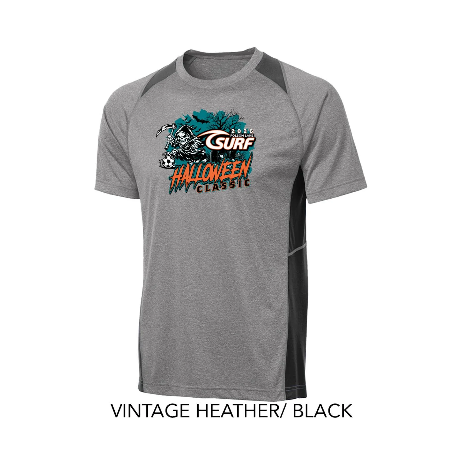 2026 Halloween Classic Color Block T-Shirt