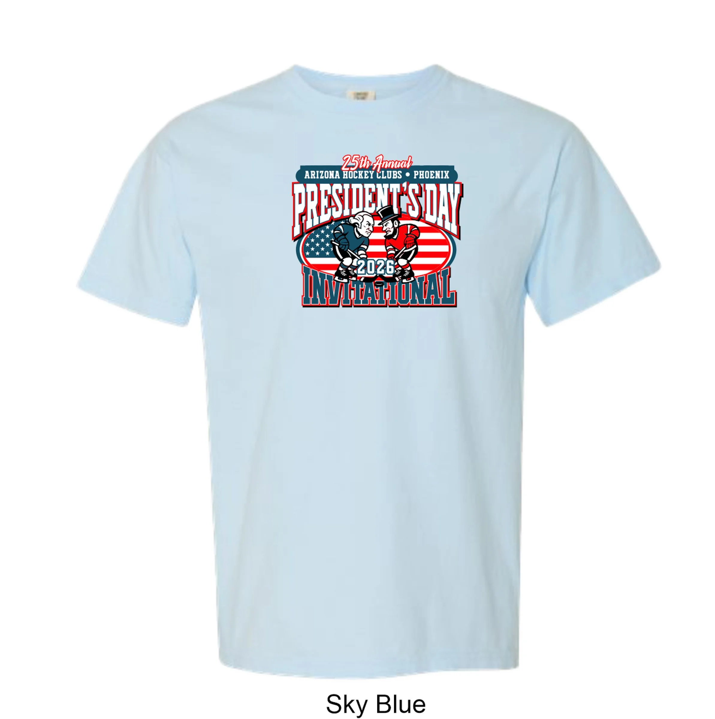 2026 Phoenix President's Day Invitational Solid Color Cotton T-Shirt