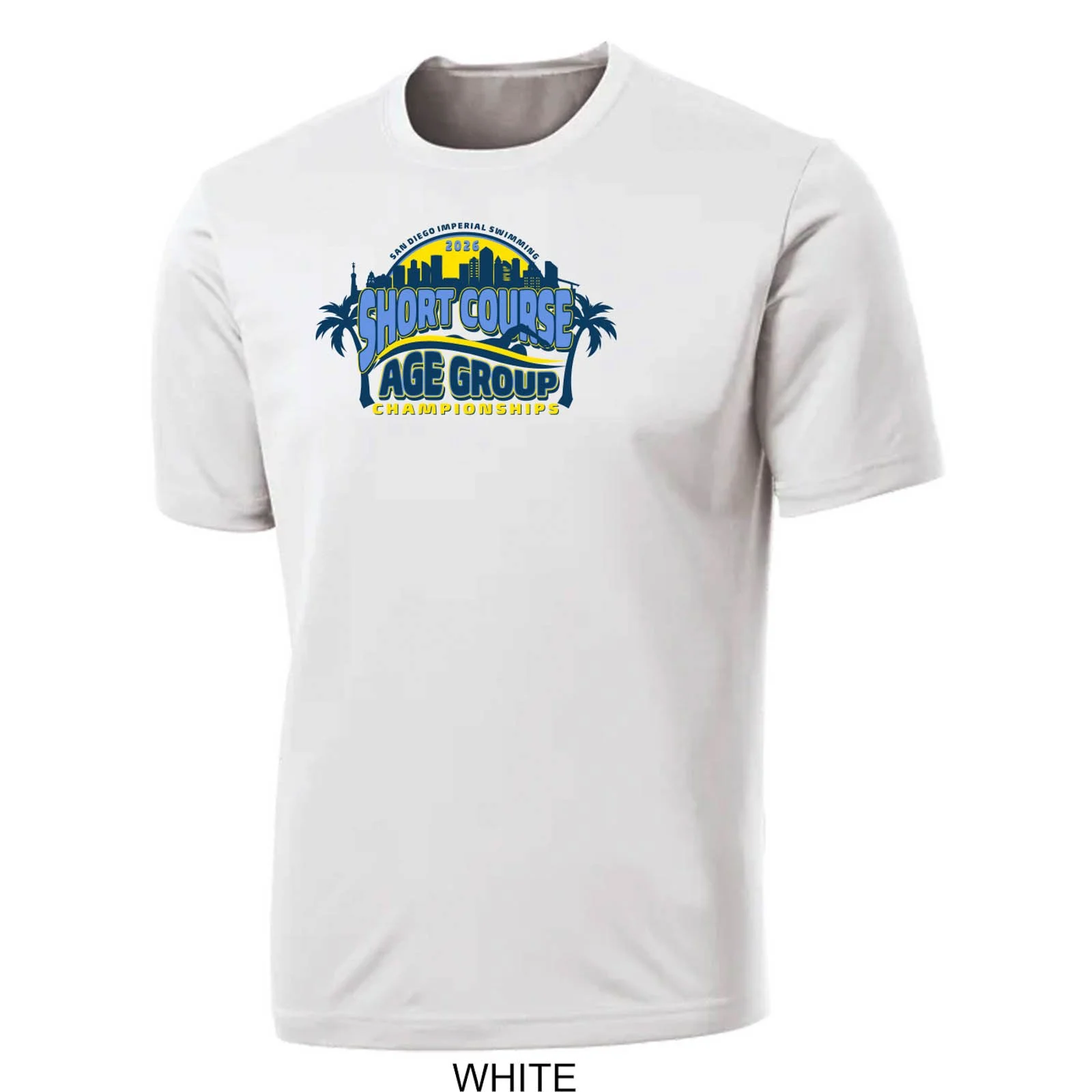 2026 Short Course Age Group Championship Dry-Fit T-Shirt
