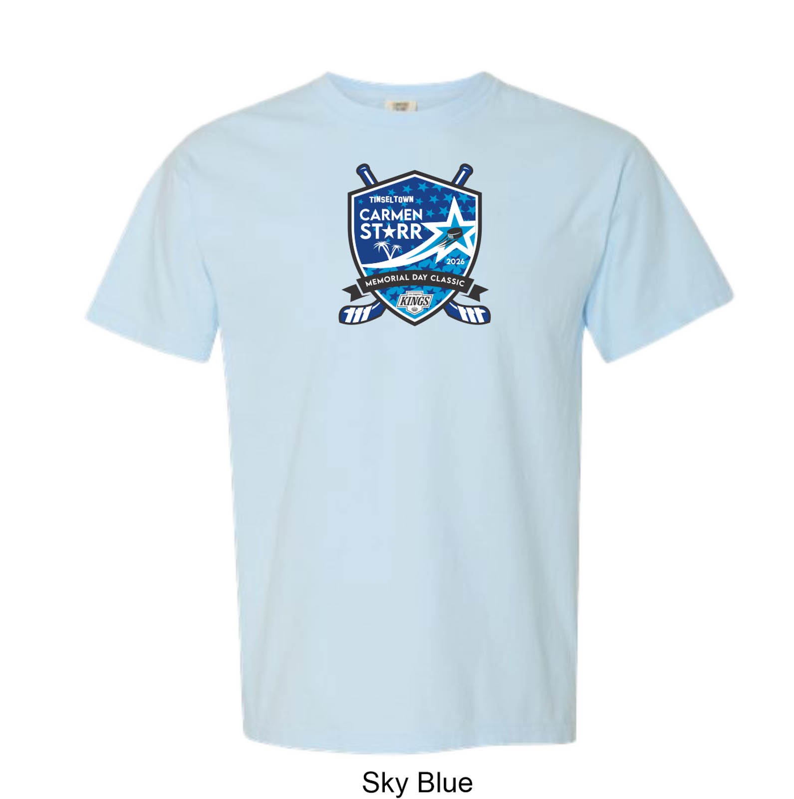 2026 Carmen Starr Memorial Day Classic Solid Color Cotton T-Shirt