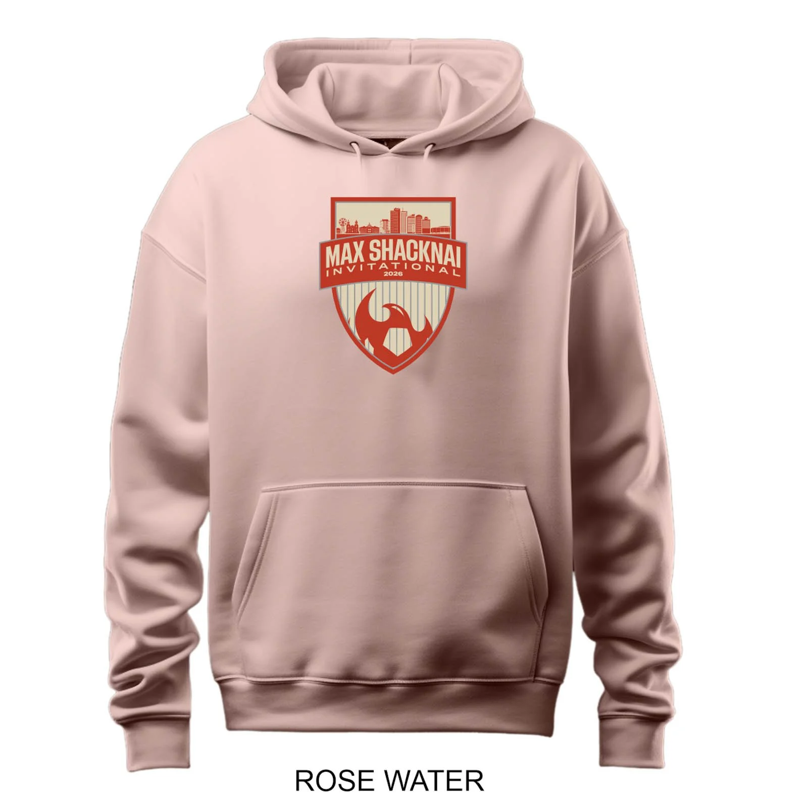 2026 Max Shacknai Invitational Solid Color Hooded Sweatshirt