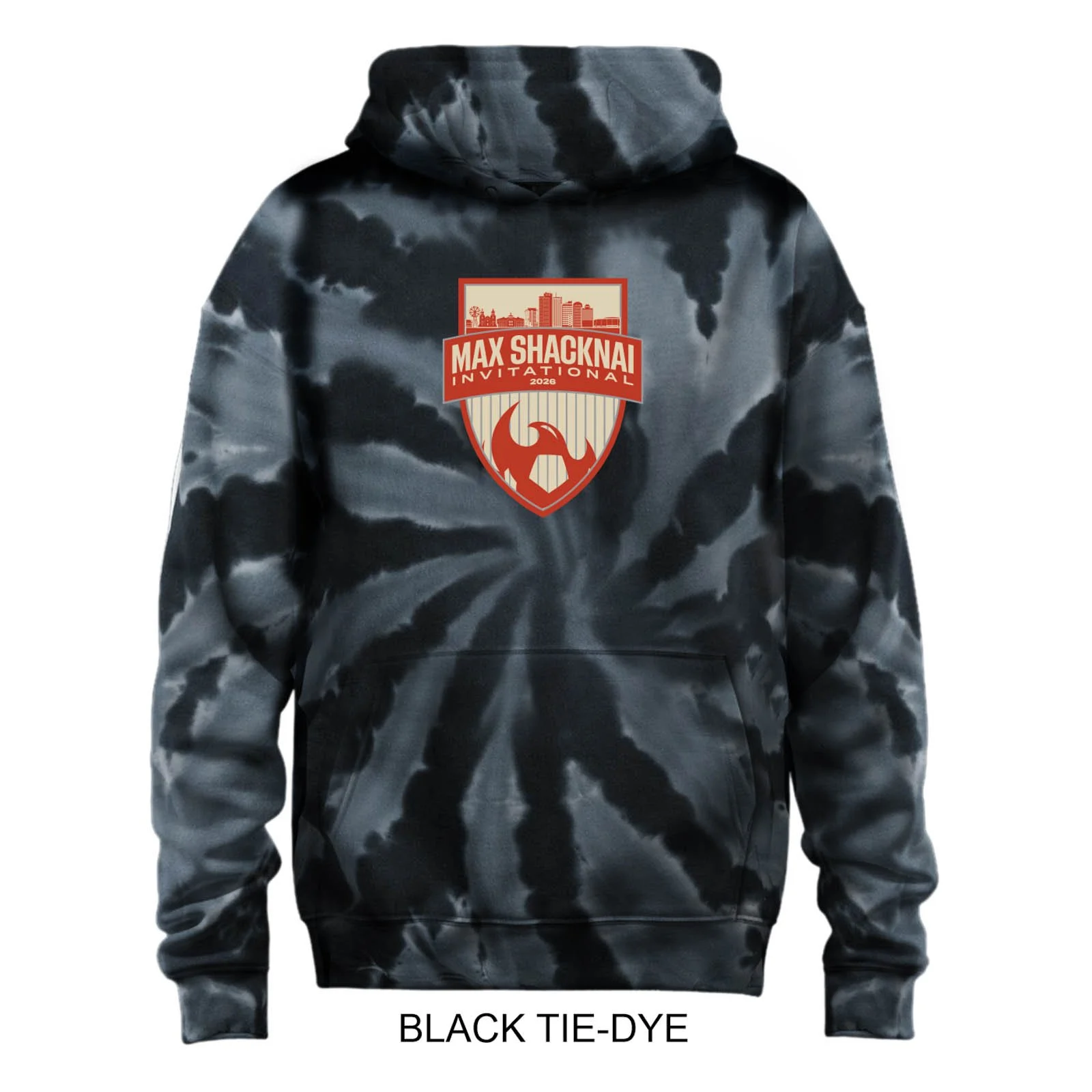2026 Max Shacknai Invitational Tie Dye Hooded Sweatshirt