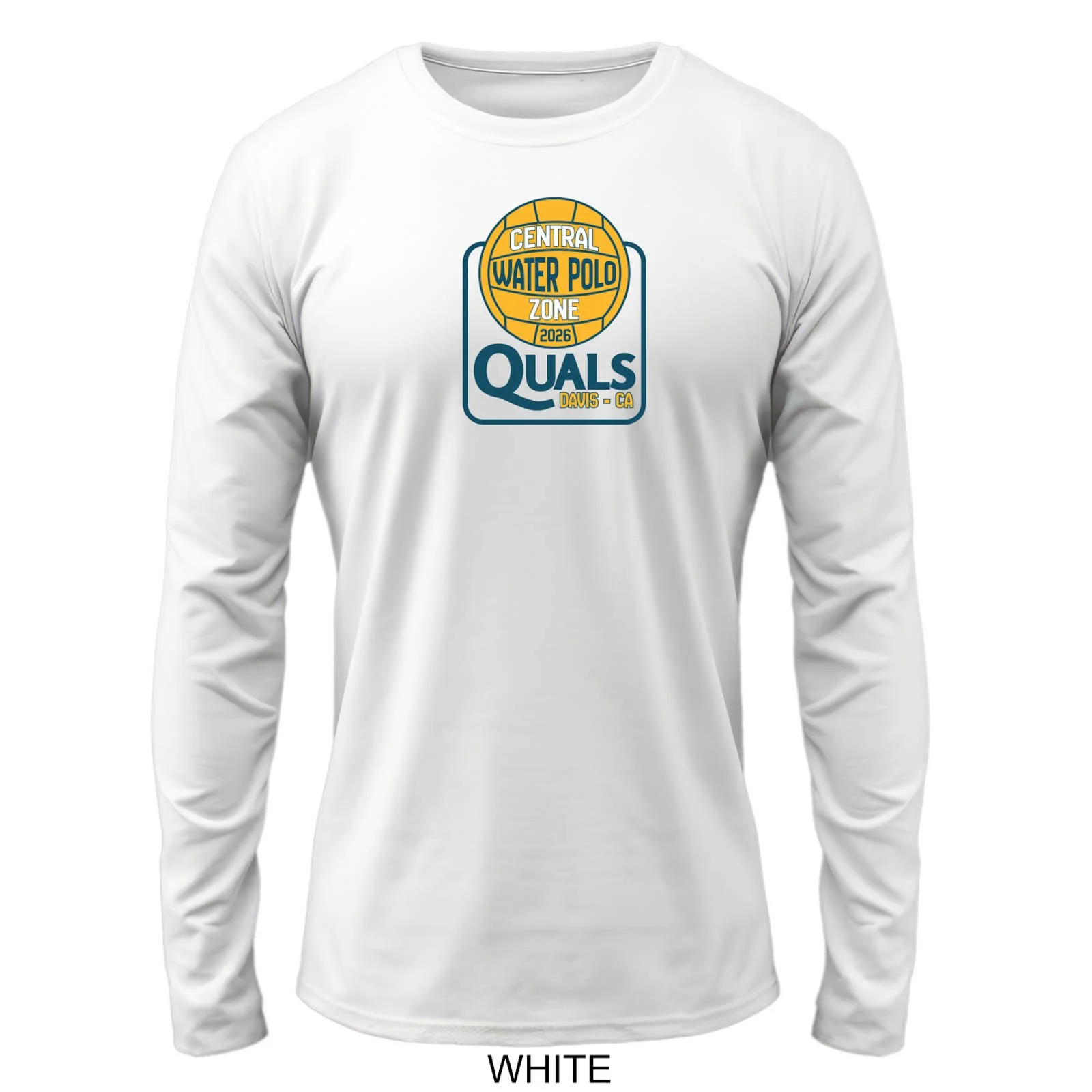 2026 Central Zone Water Polo Quals Solid Color Cotton Long Sleeve