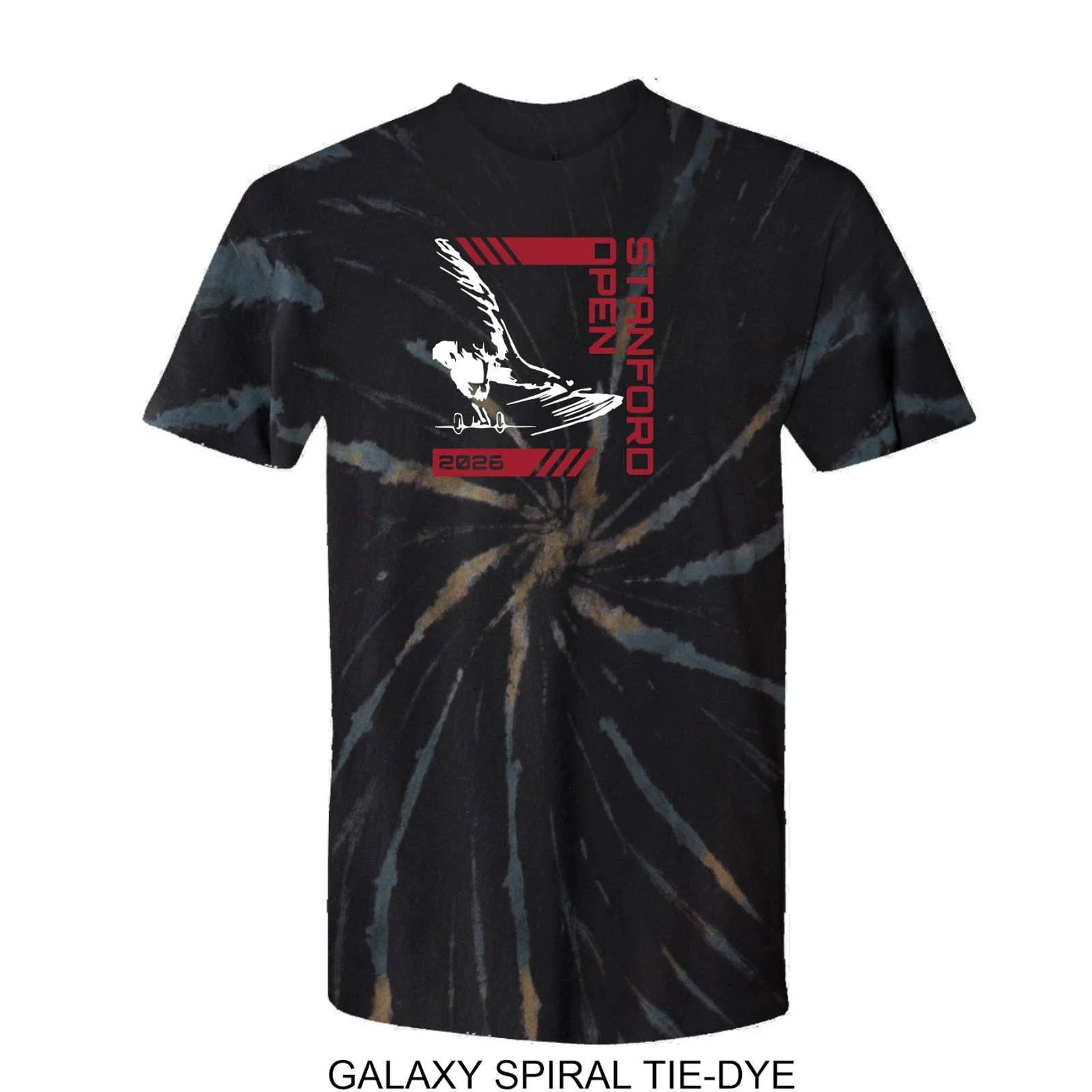 2026 Stanford Open Tie Dye T-Shirt