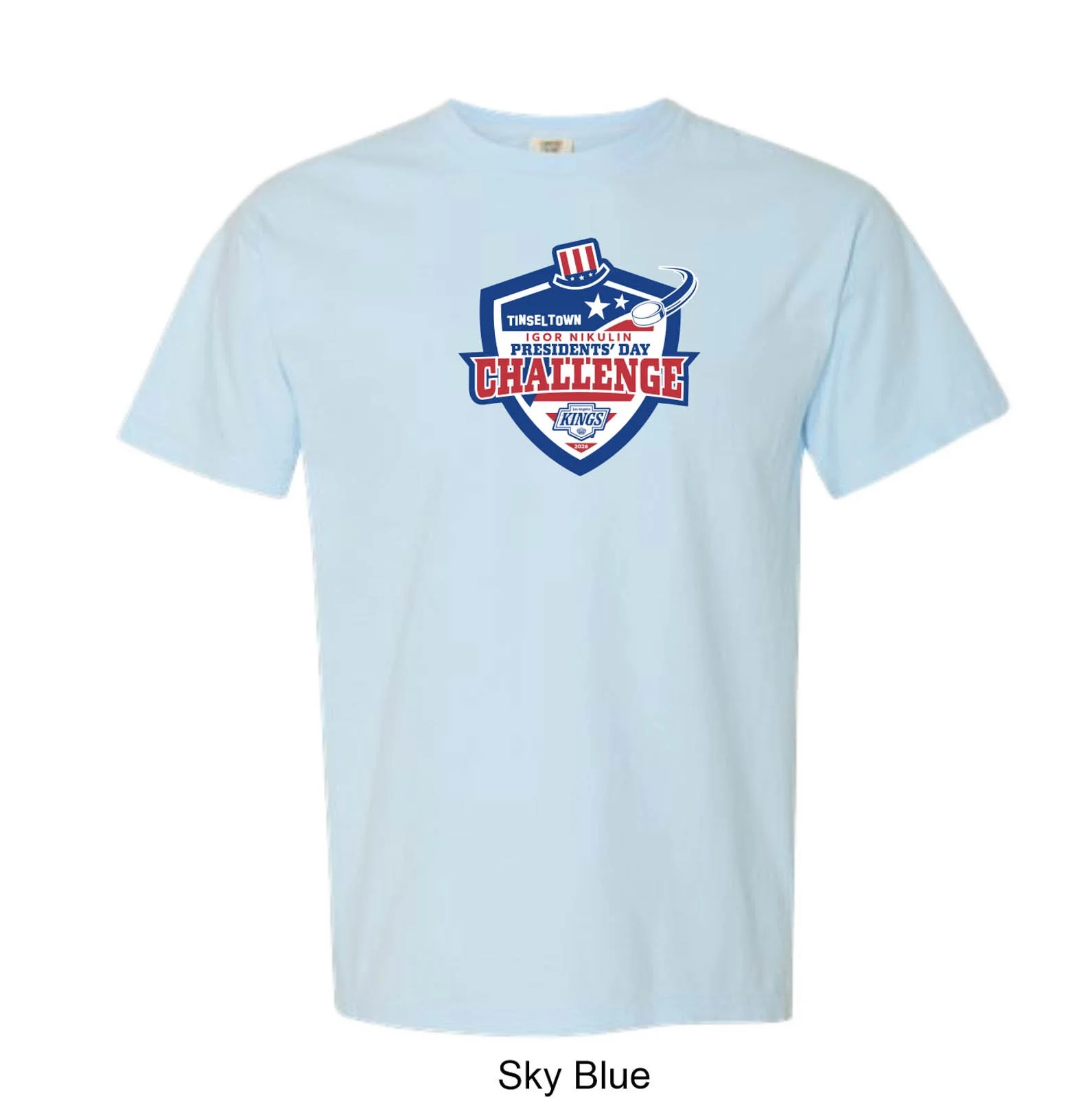 2026 Igor Nikulin Presidents' Day Challenge Solid Color Cotton T-Shirt