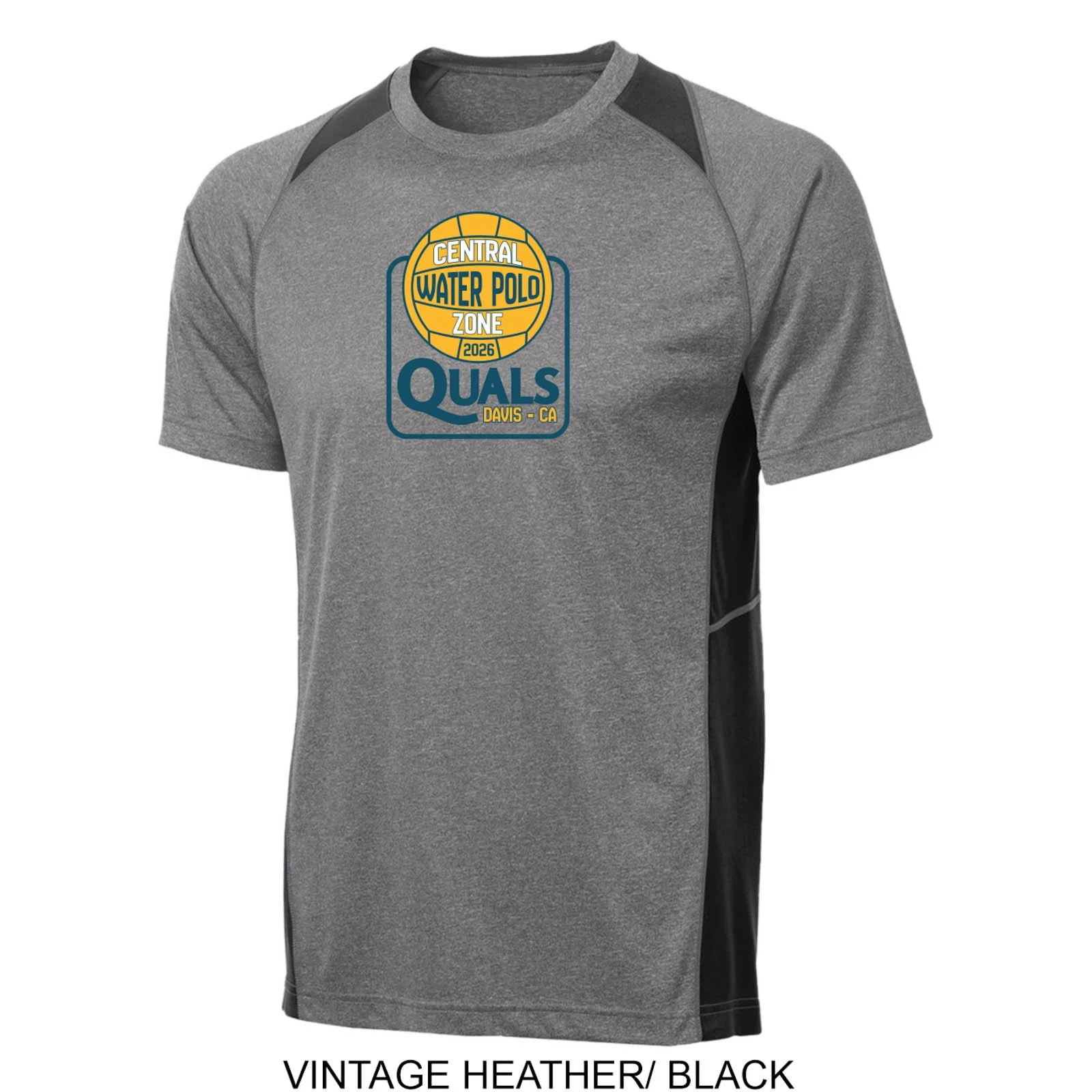 2026 Central Zone Water Polo Quals Color Block T-Shirt